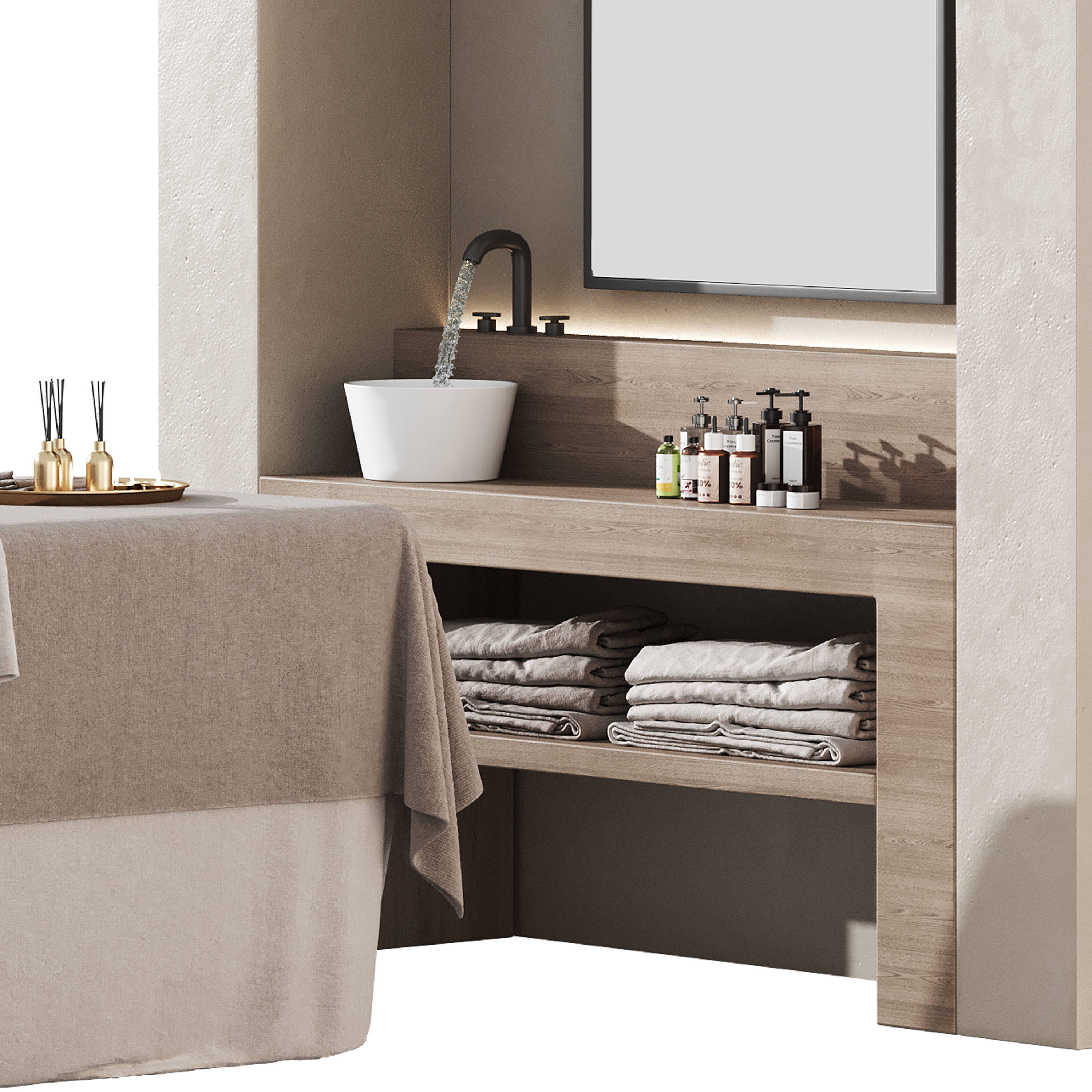 Modern spa and accessories 08 3D model_3