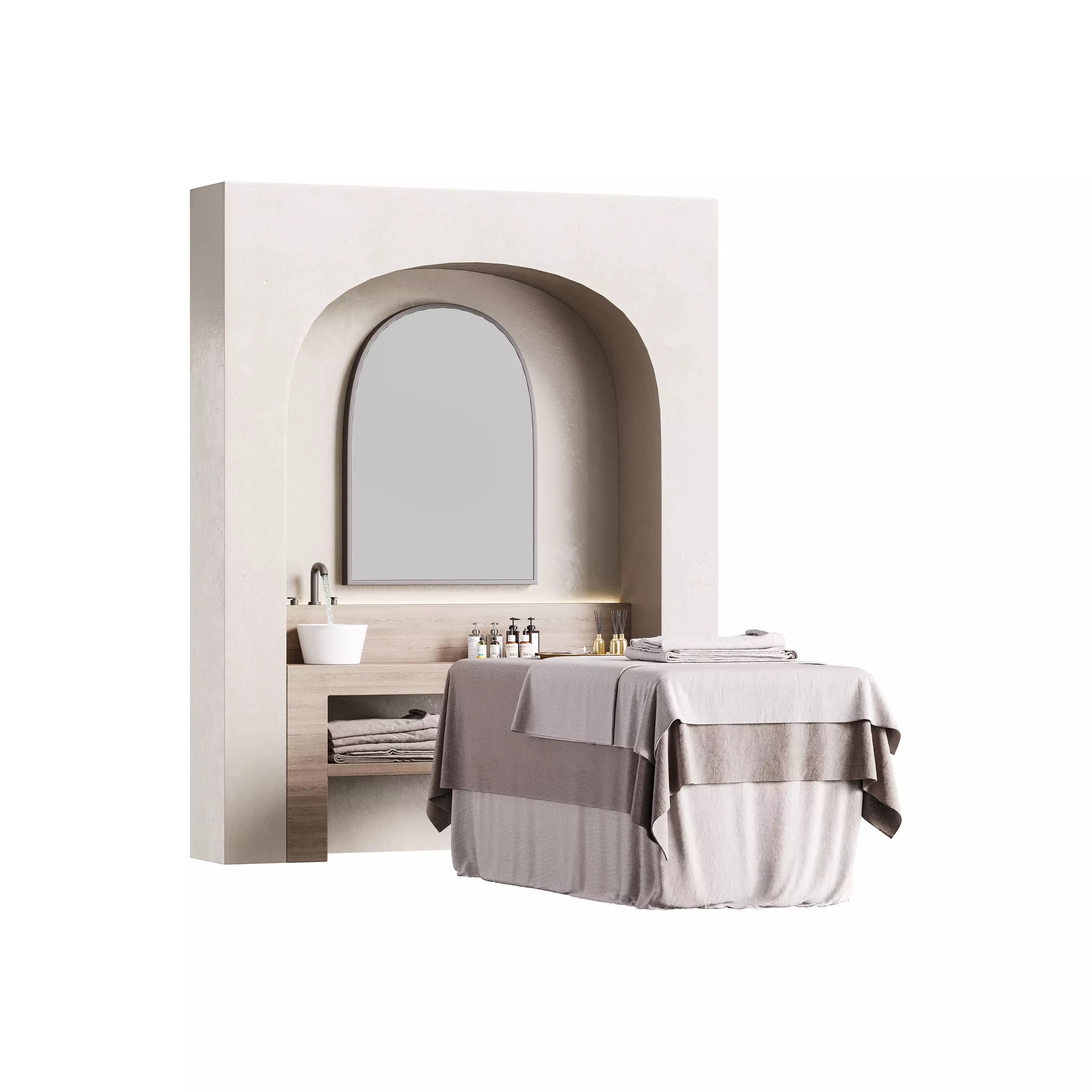 Modern spa and accessories 08 3D model_0