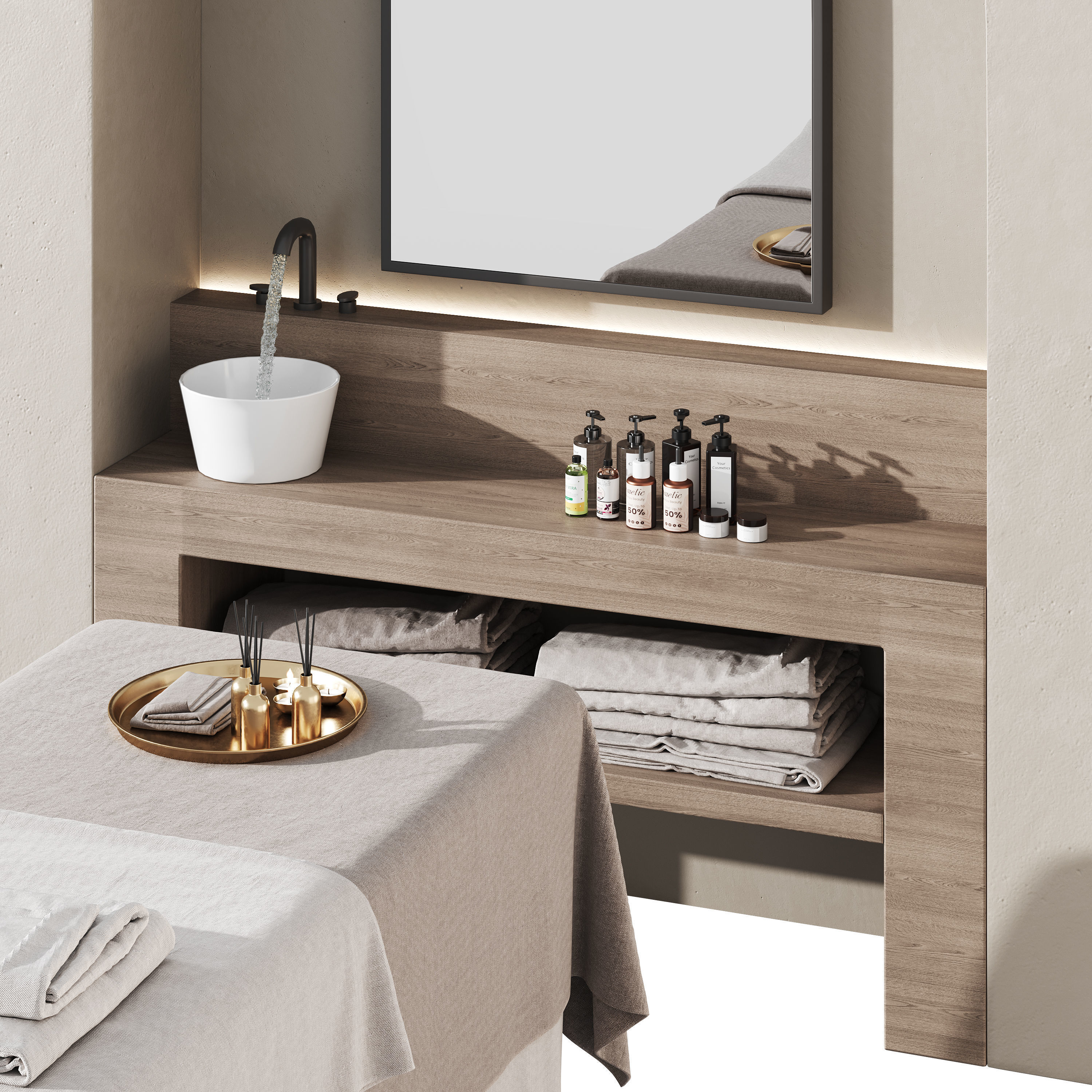 Modern spa and accessories 08 3D model_11
