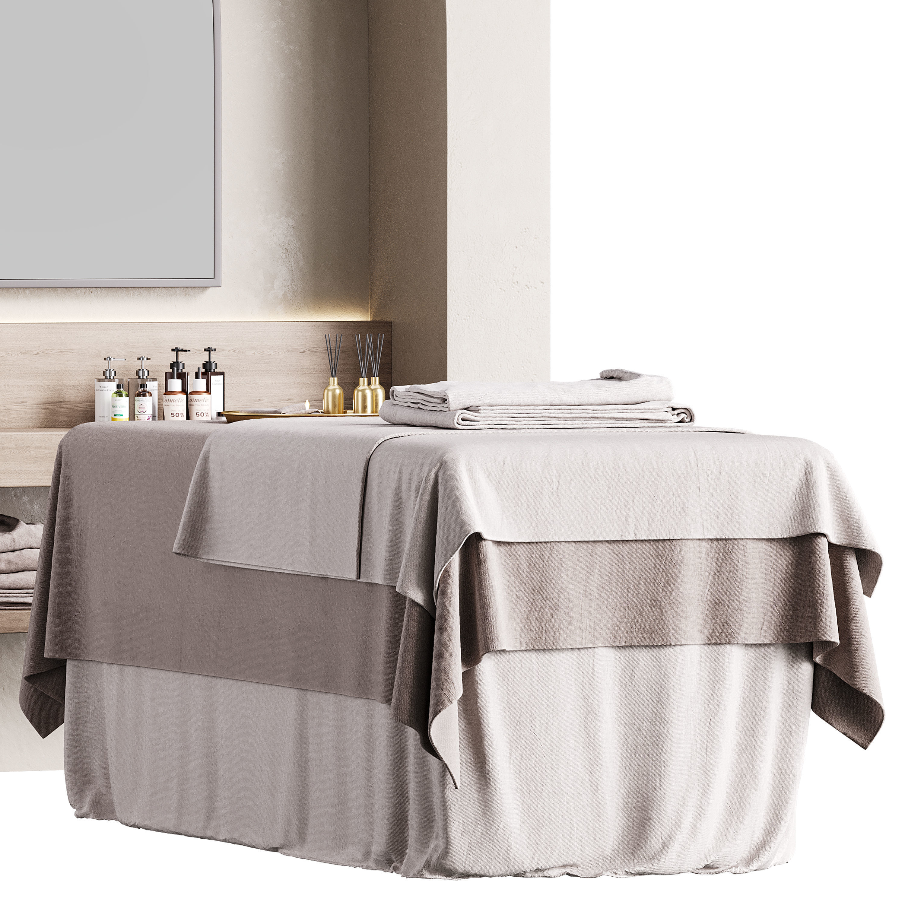 Modern spa and accessories 08 3D model_8