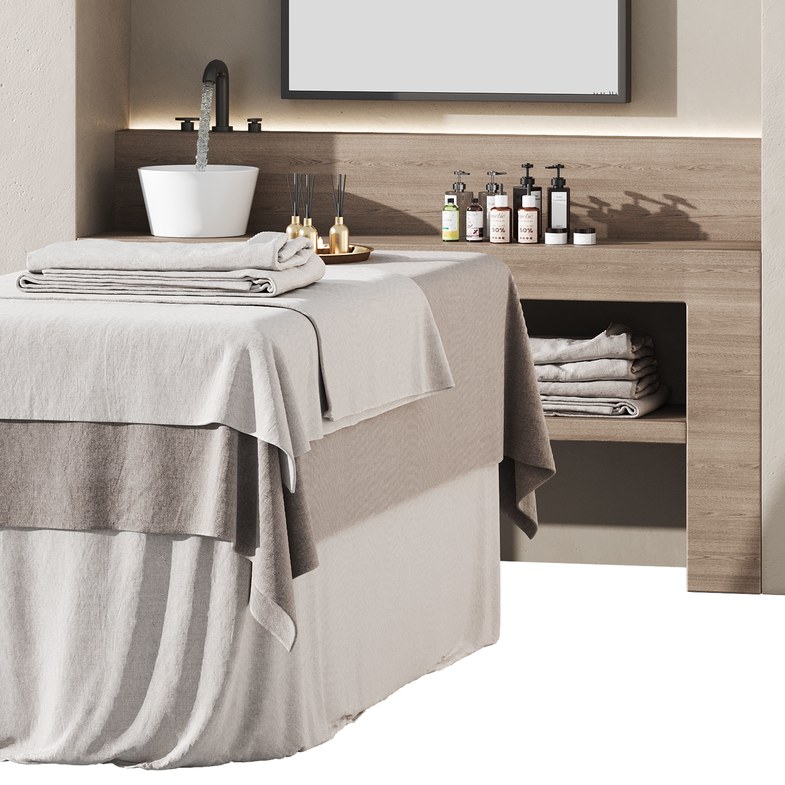 Modern spa and accessories 08 3D model_5