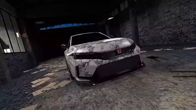 CIVIC TYPER R 3D model