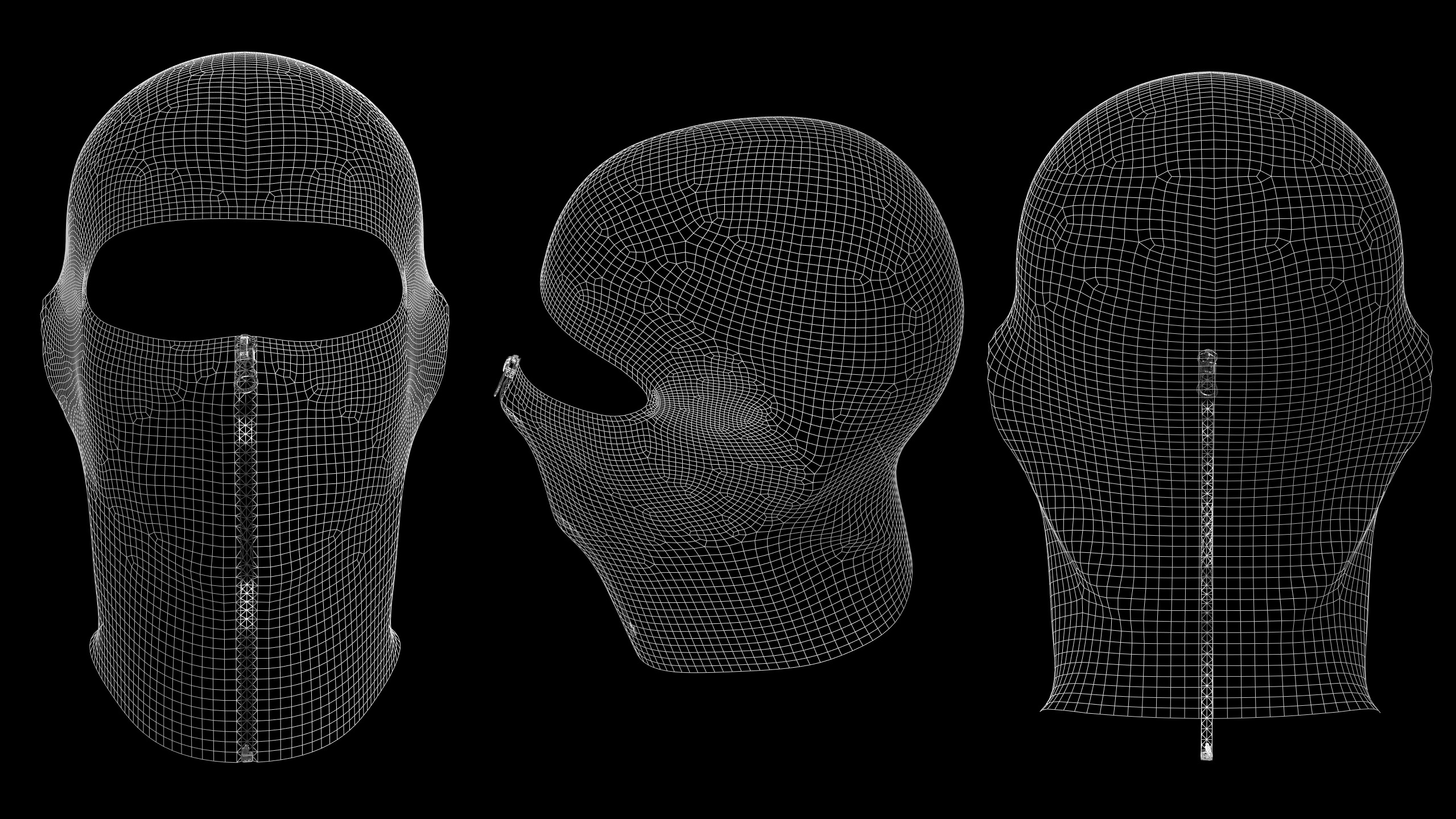 SKI MASK PACK genesis8 highpoly 3D model_18