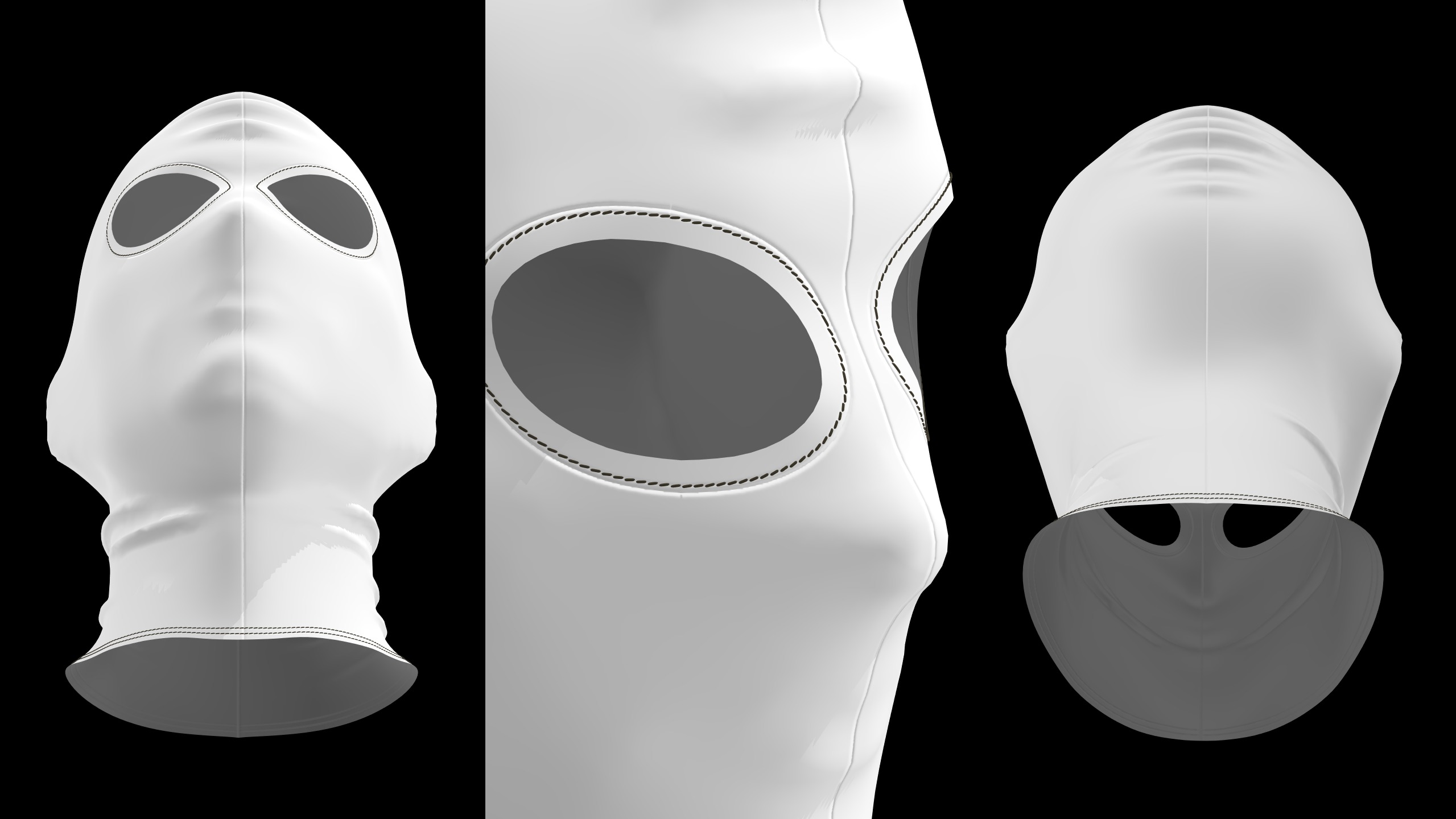 SKI MASK PACK genesis8 highpoly 3D model_11