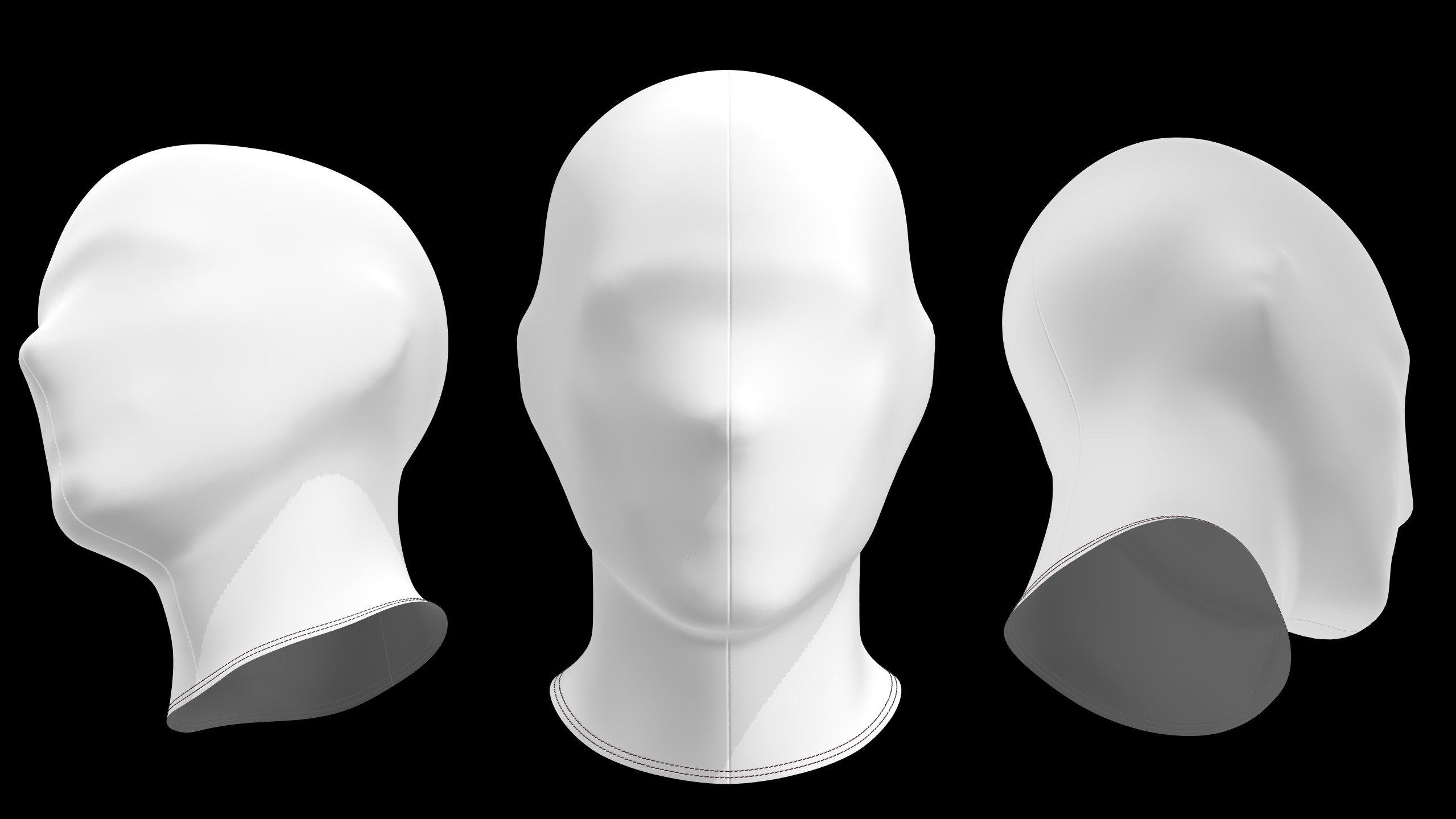 SKI MASK PACK genesis8 highpoly 3D model_8