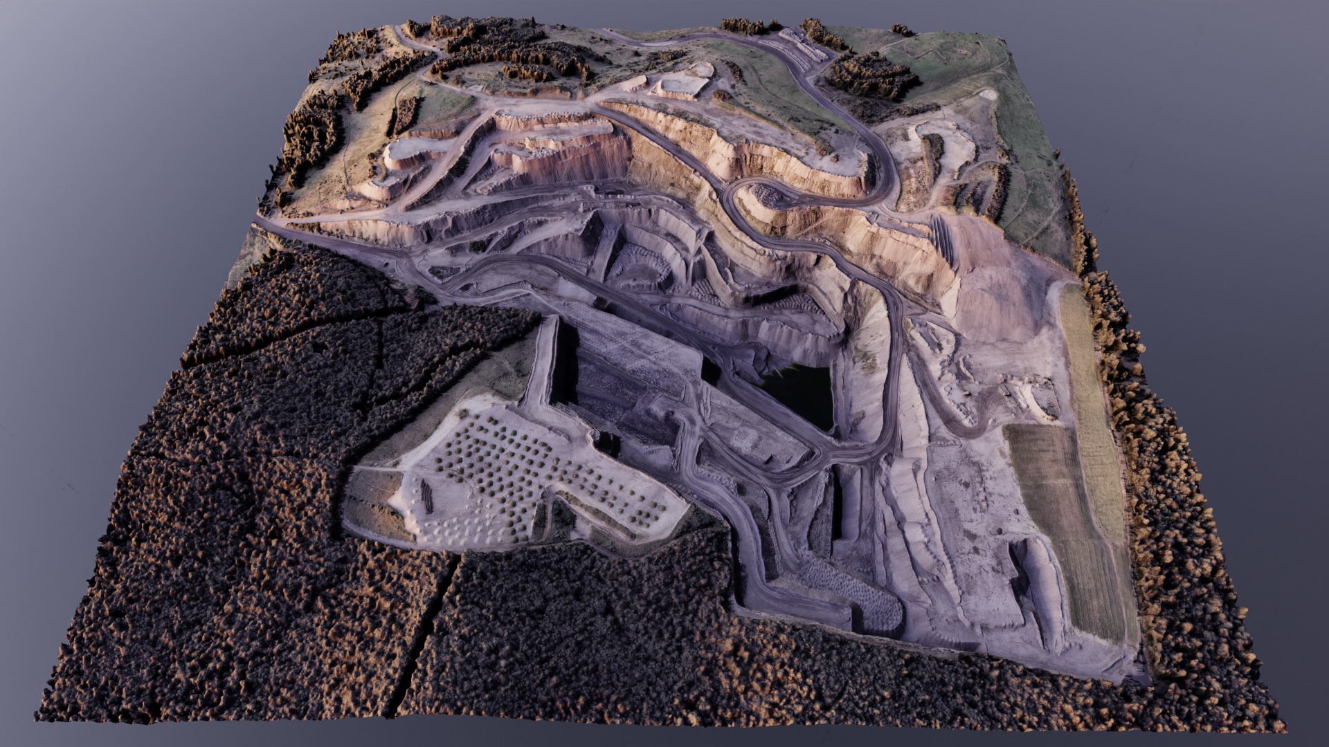 Biohazard Wasteland Multipurpose 3D Terrain Model 3D model_7