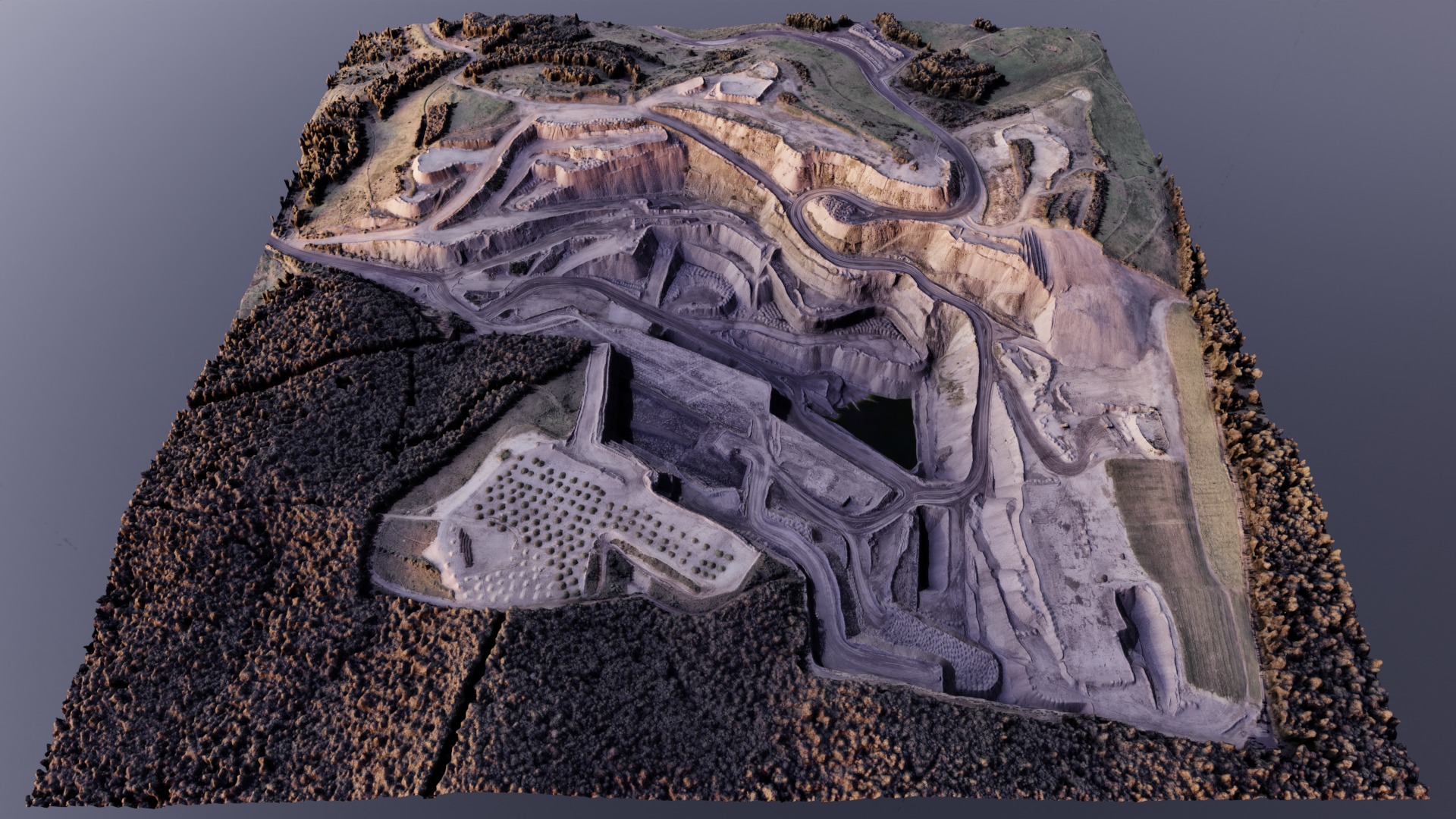 Biohazard Wasteland Multipurpose 3D Terrain Model 3D model_4