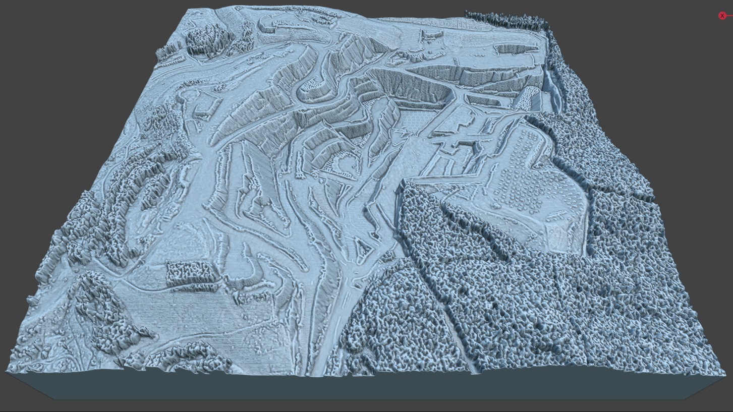 Biohazard Wasteland Multipurpose 3D Terrain Model 3D model_40