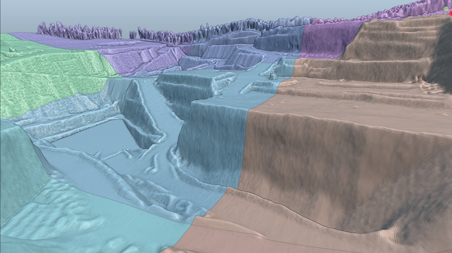 Biohazard Wasteland Multipurpose 3D Terrain Model 3D model_60