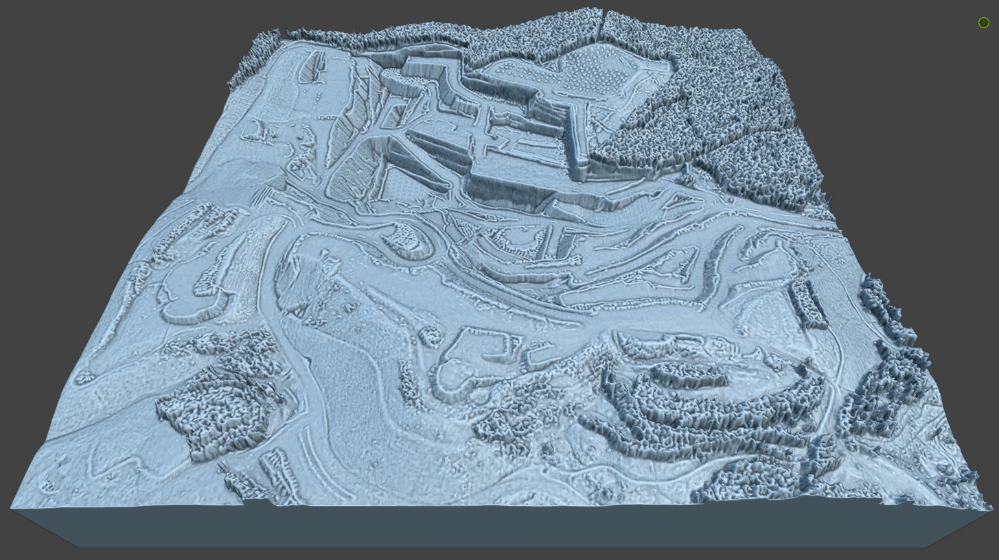 Biohazard Wasteland Multipurpose 3D Terrain Model 3D model_48