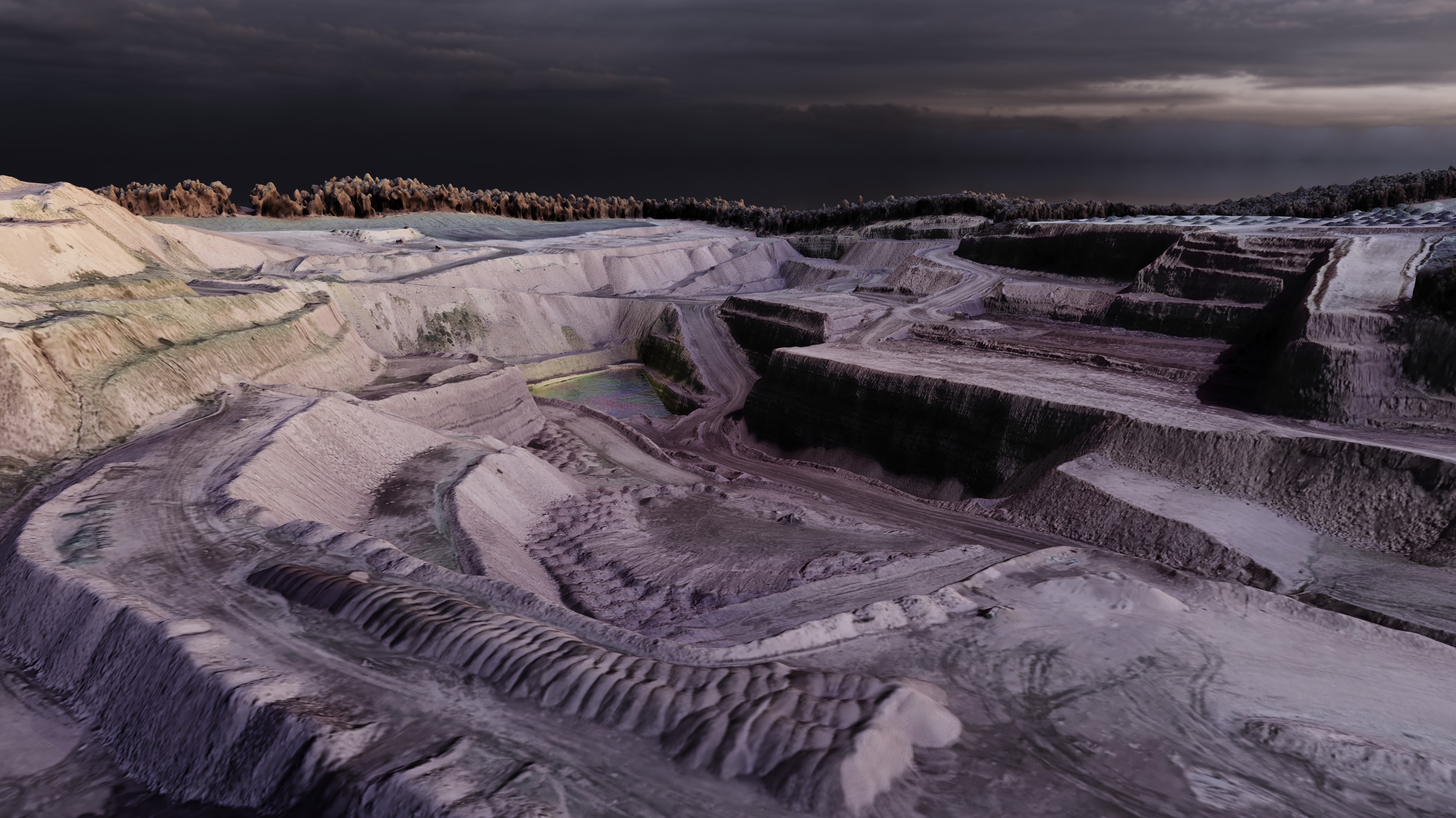 Biohazard Wasteland Multipurpose 3D Terrain Model 3D model_2