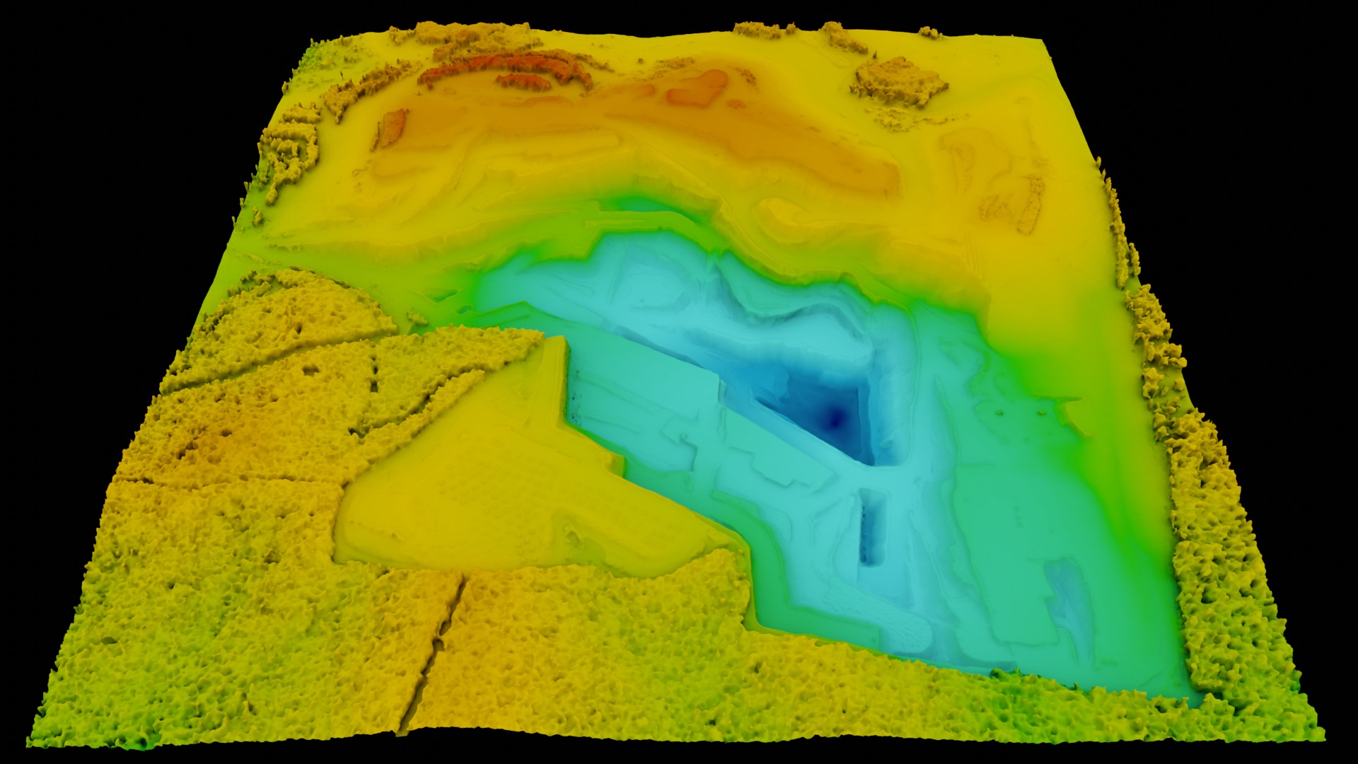 Biohazard Wasteland Multipurpose 3D Terrain Model 3D model_26