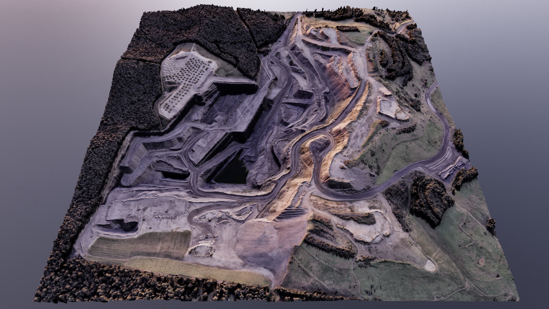 Biohazard Wasteland Multipurpose 3D Terrain Model 3D model_6