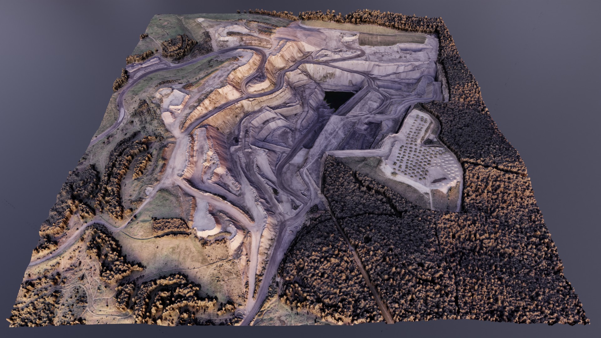 Biohazard Wasteland Multipurpose 3D Terrain Model 3D model_5