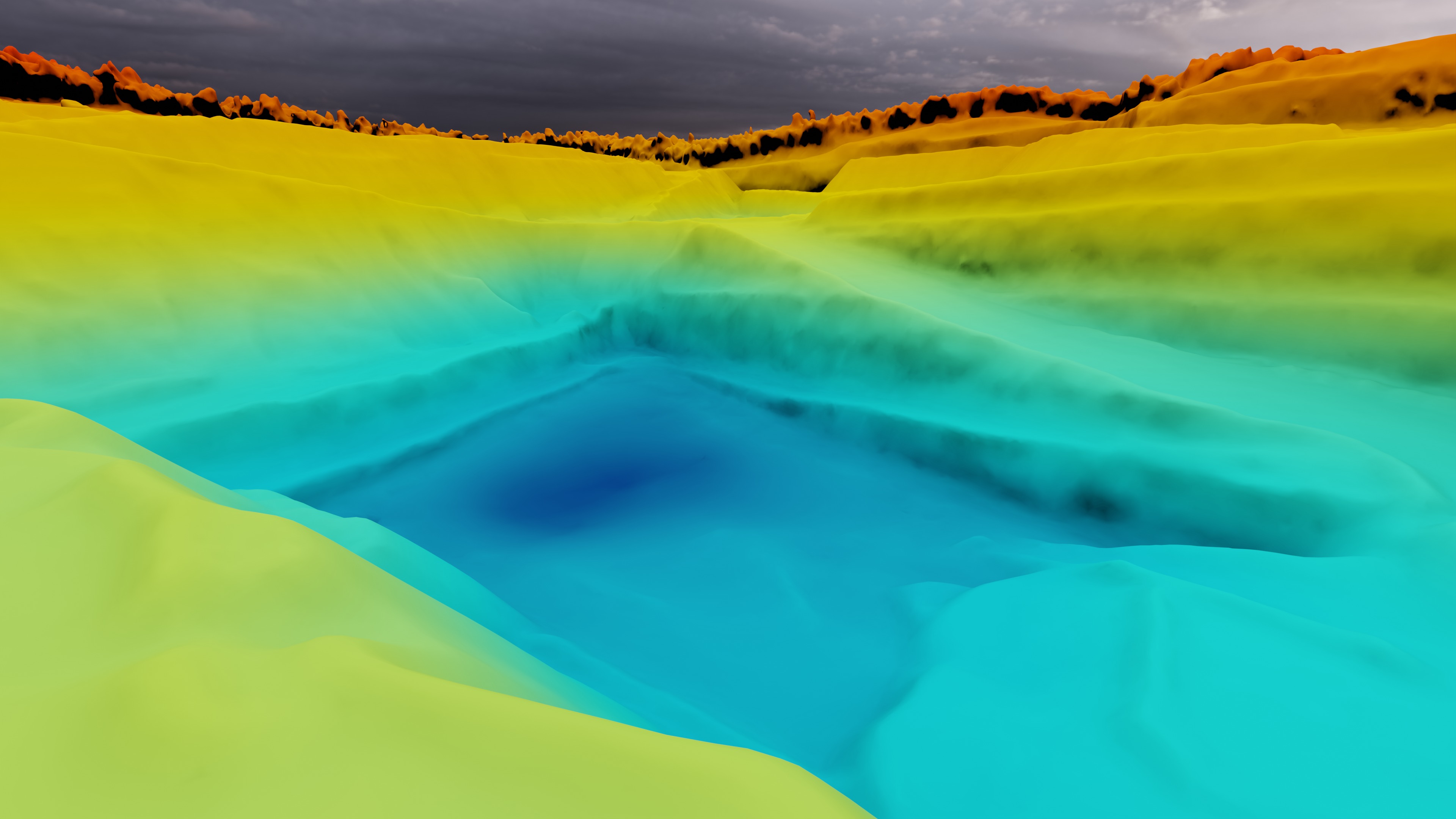 Biohazard Wasteland Multipurpose 3D Terrain Model 3D model_32
