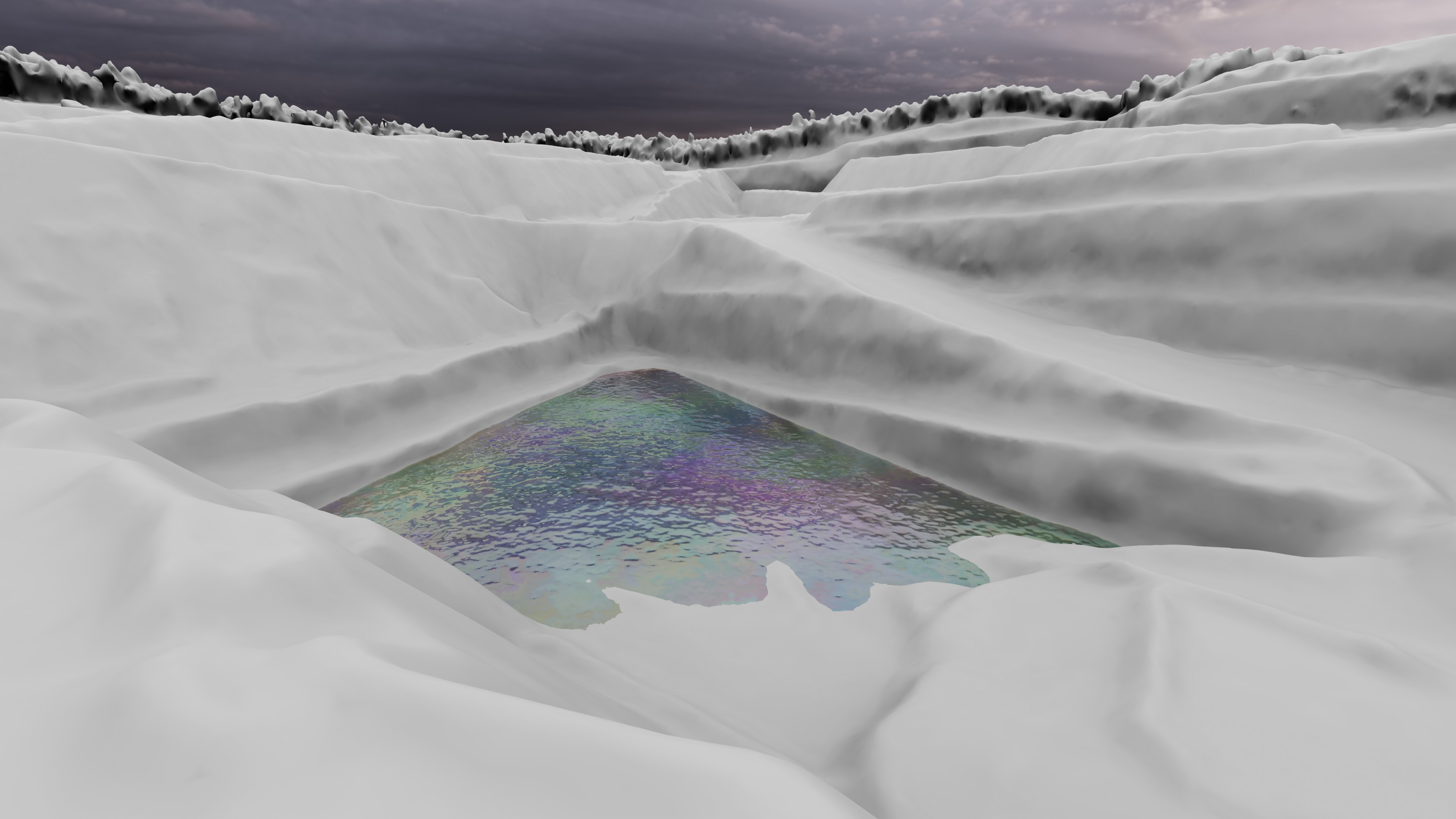 Biohazard Wasteland Multipurpose 3D Terrain Model 3D model_33