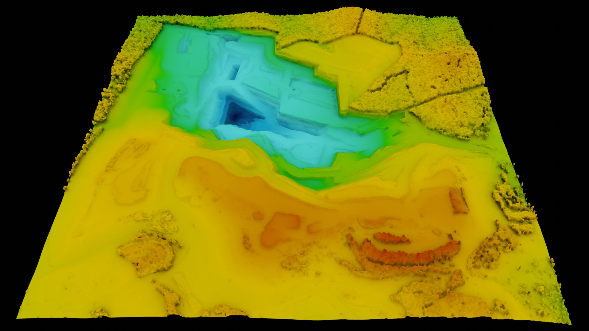 Biohazard Wasteland Multipurpose 3D Terrain Model 3D model_28