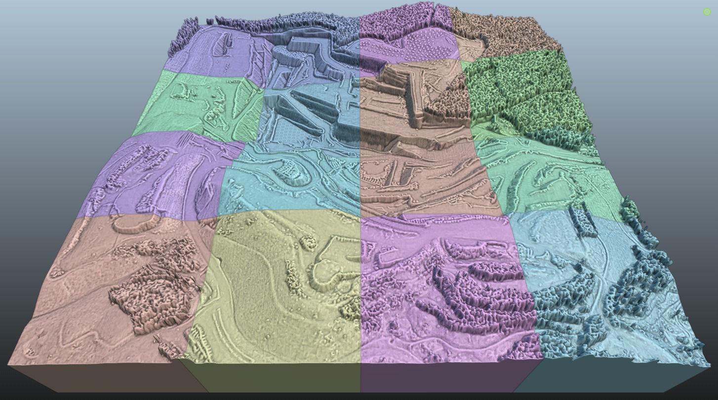 Biohazard Wasteland Multipurpose 3D Terrain Model 3D model_62