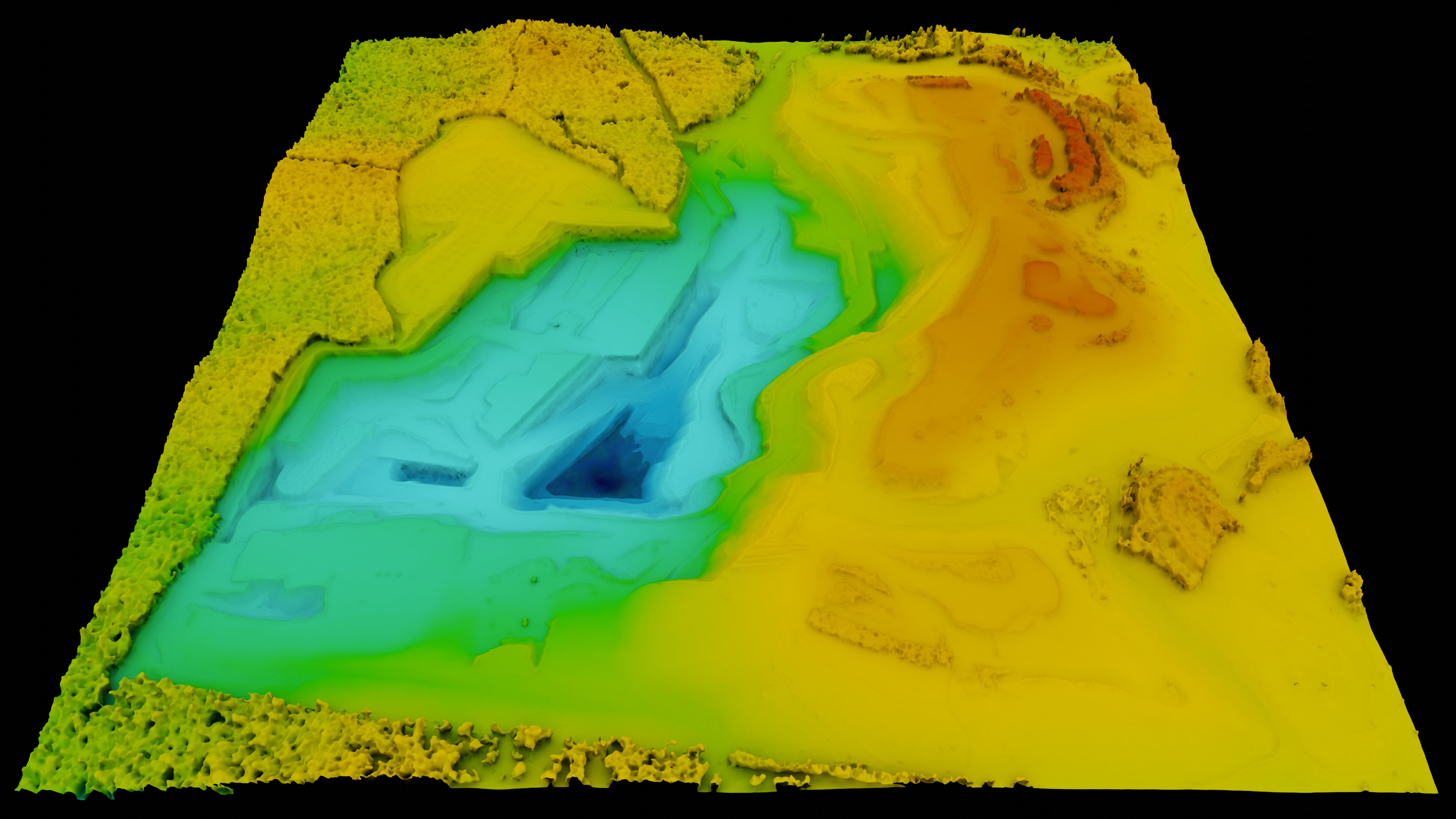 Biohazard Wasteland Multipurpose 3D Terrain Model 3D model_30