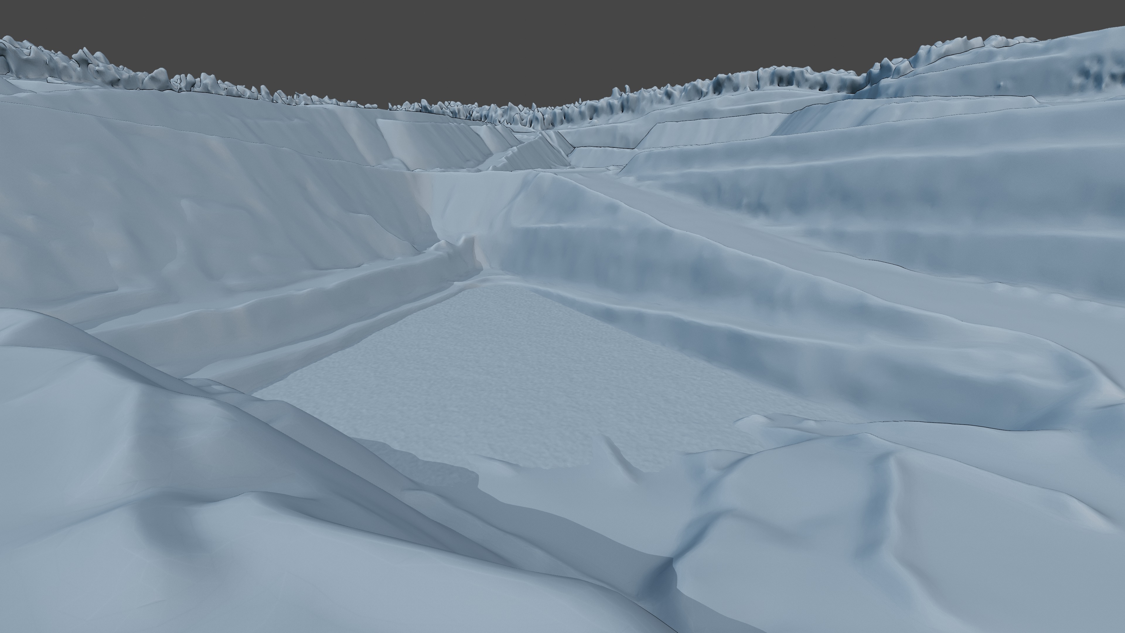 Biohazard Wasteland Multipurpose 3D Terrain Model 3D model_36