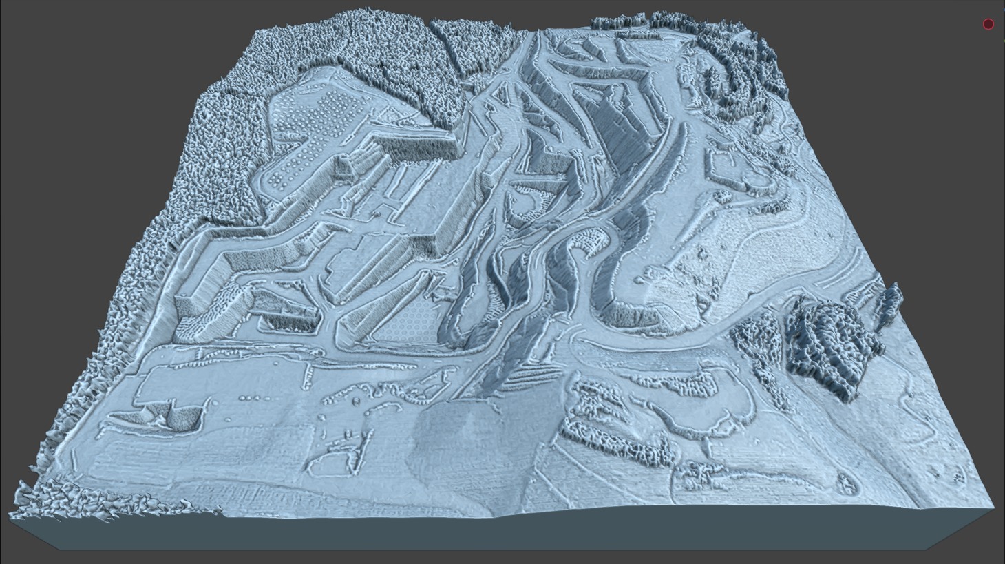 Biohazard Wasteland Multipurpose 3D Terrain Model 3D model_47