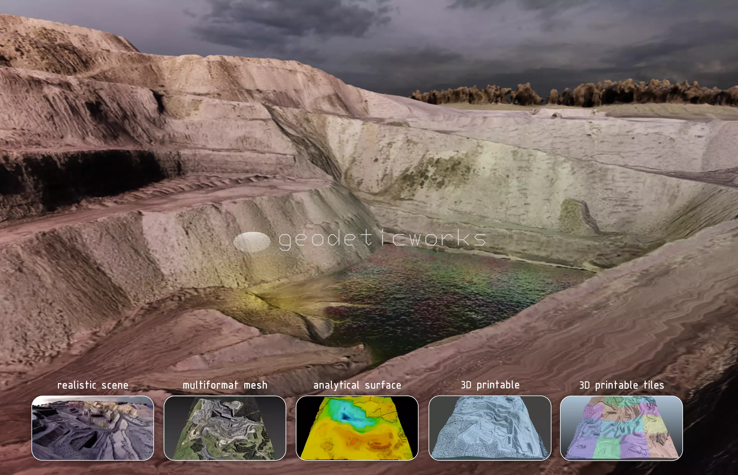 Biohazard Wasteland Multipurpose 3D Terrain Model 3D model_0