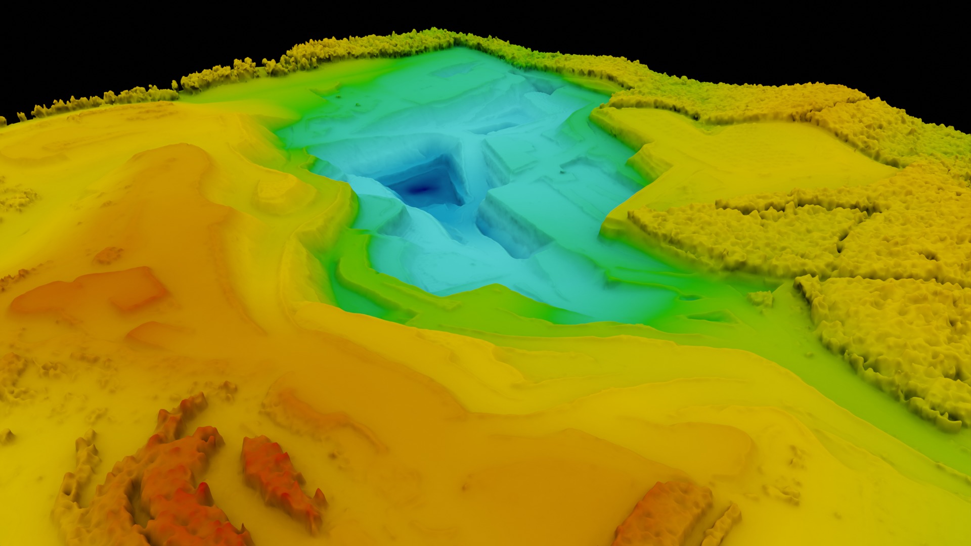Biohazard Wasteland Multipurpose 3D Terrain Model 3D model_22