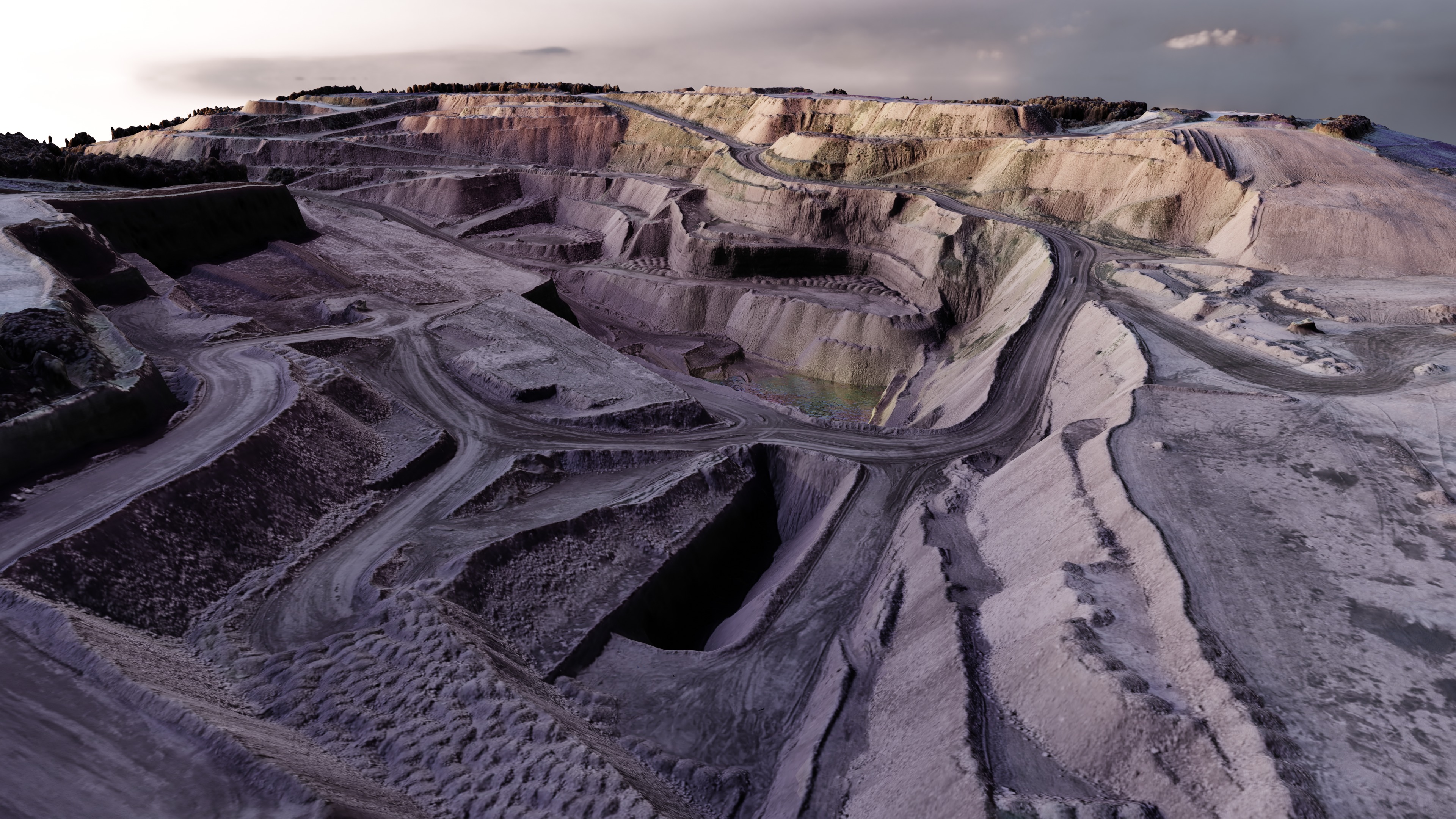 Biohazard Wasteland Multipurpose 3D Terrain Model 3D model_3