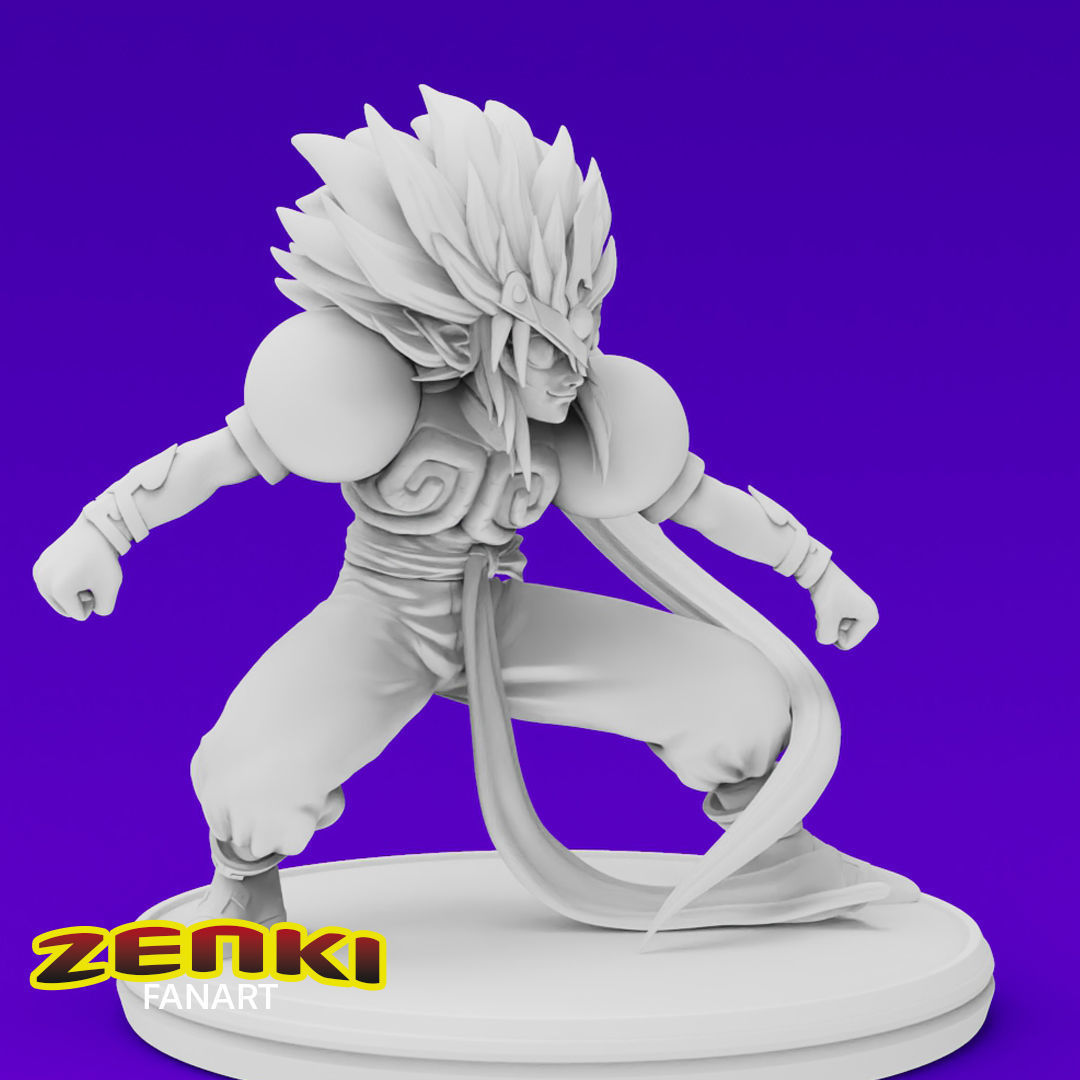 Anime Classics - Zenki kid 3D print model_7
