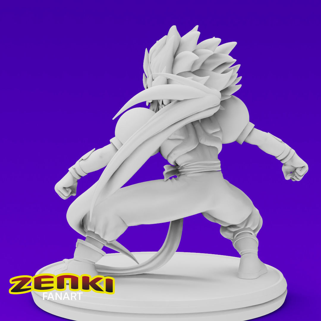 Anime Classics - Zenki kid 3D print model_9