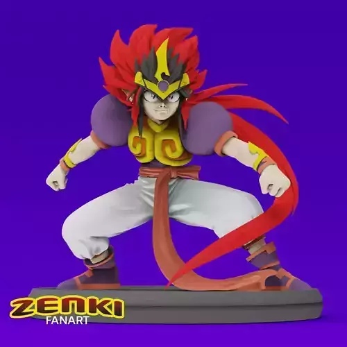 Anime Classics - Zenki kid 3D print model