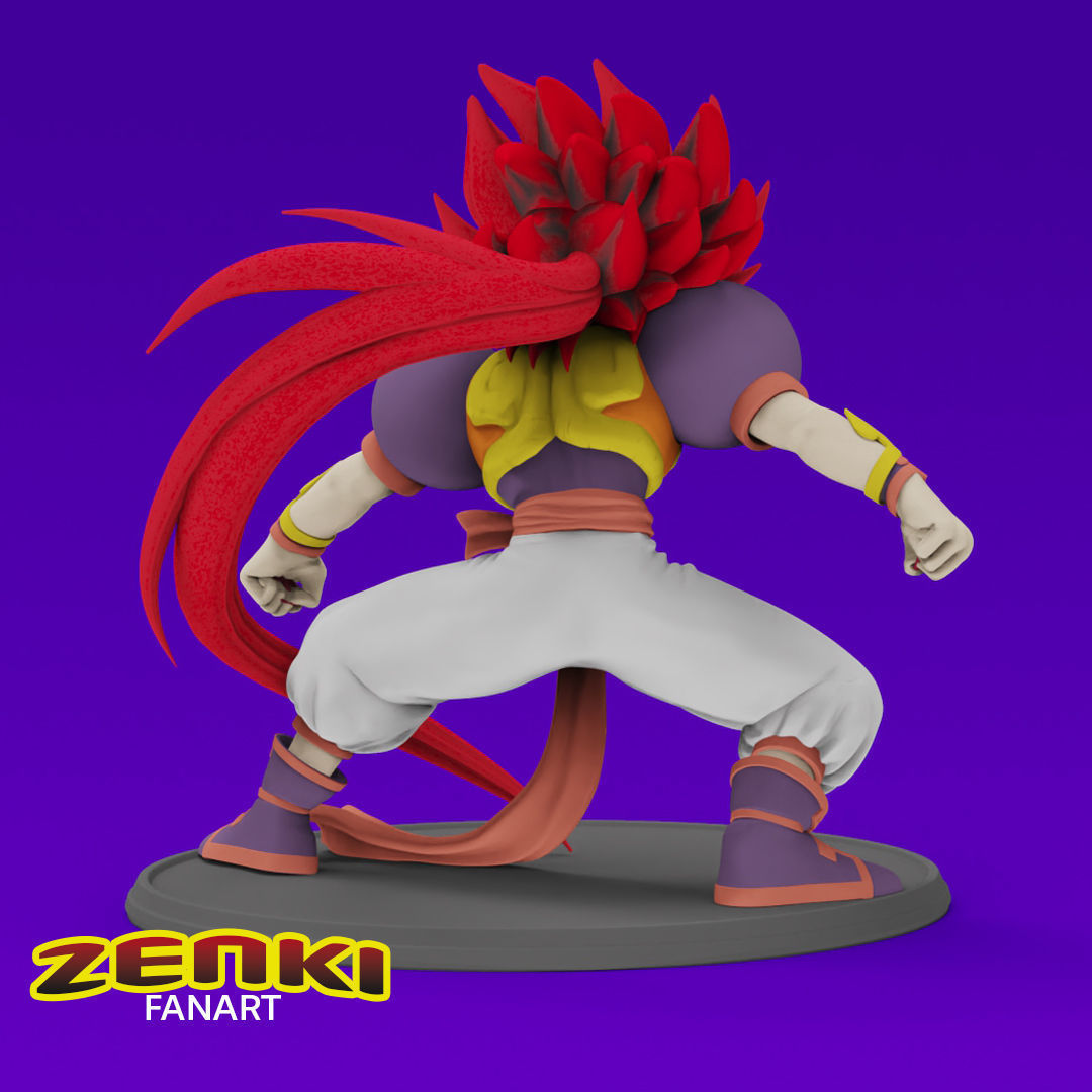 Anime Classics - Zenki kid 3D print model_2