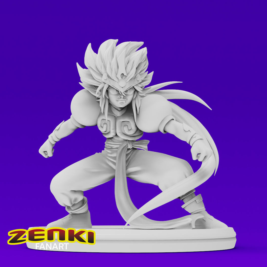 Anime Classics - Zenki kid 3D print model_11
