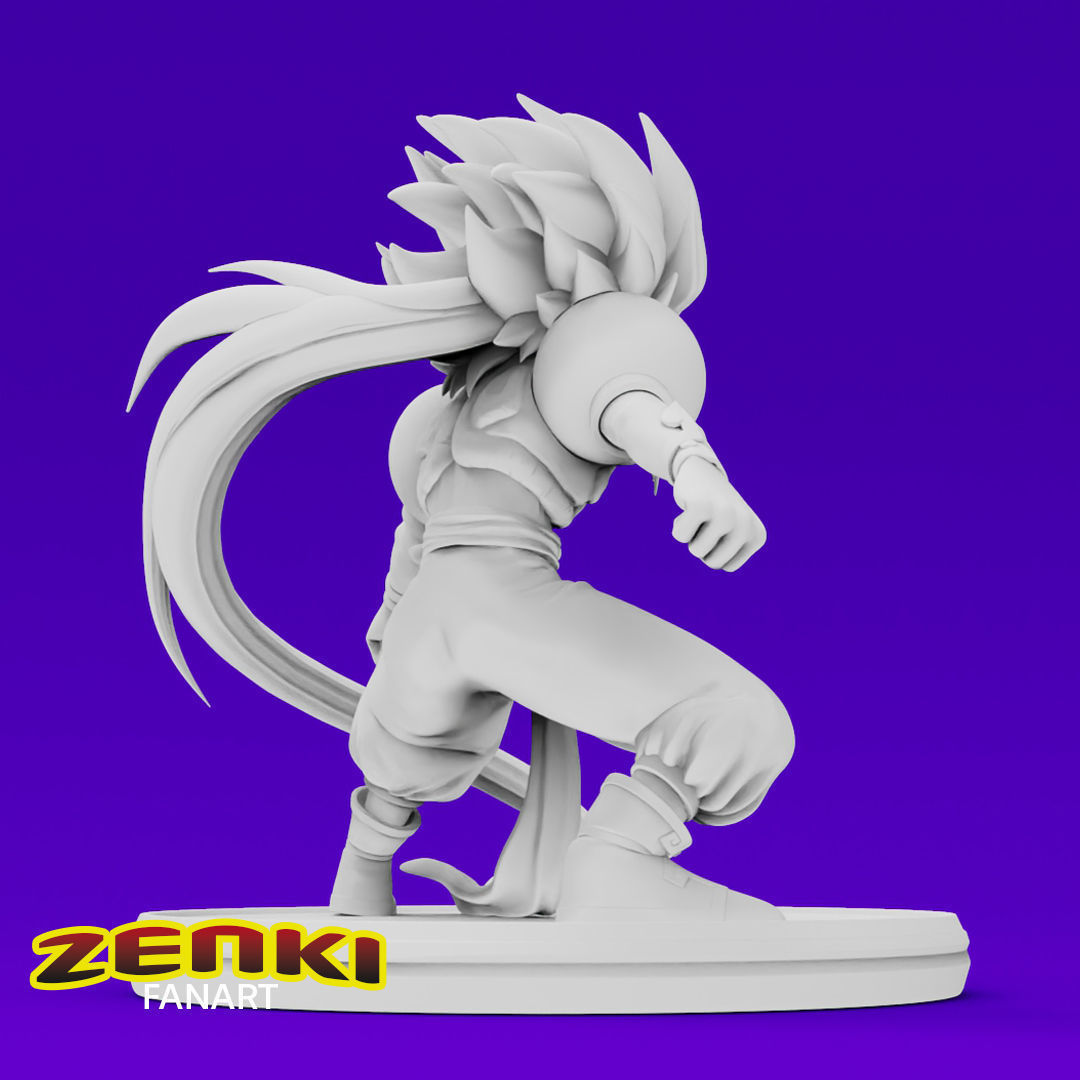Anime Classics - Zenki kid 3D print model_5