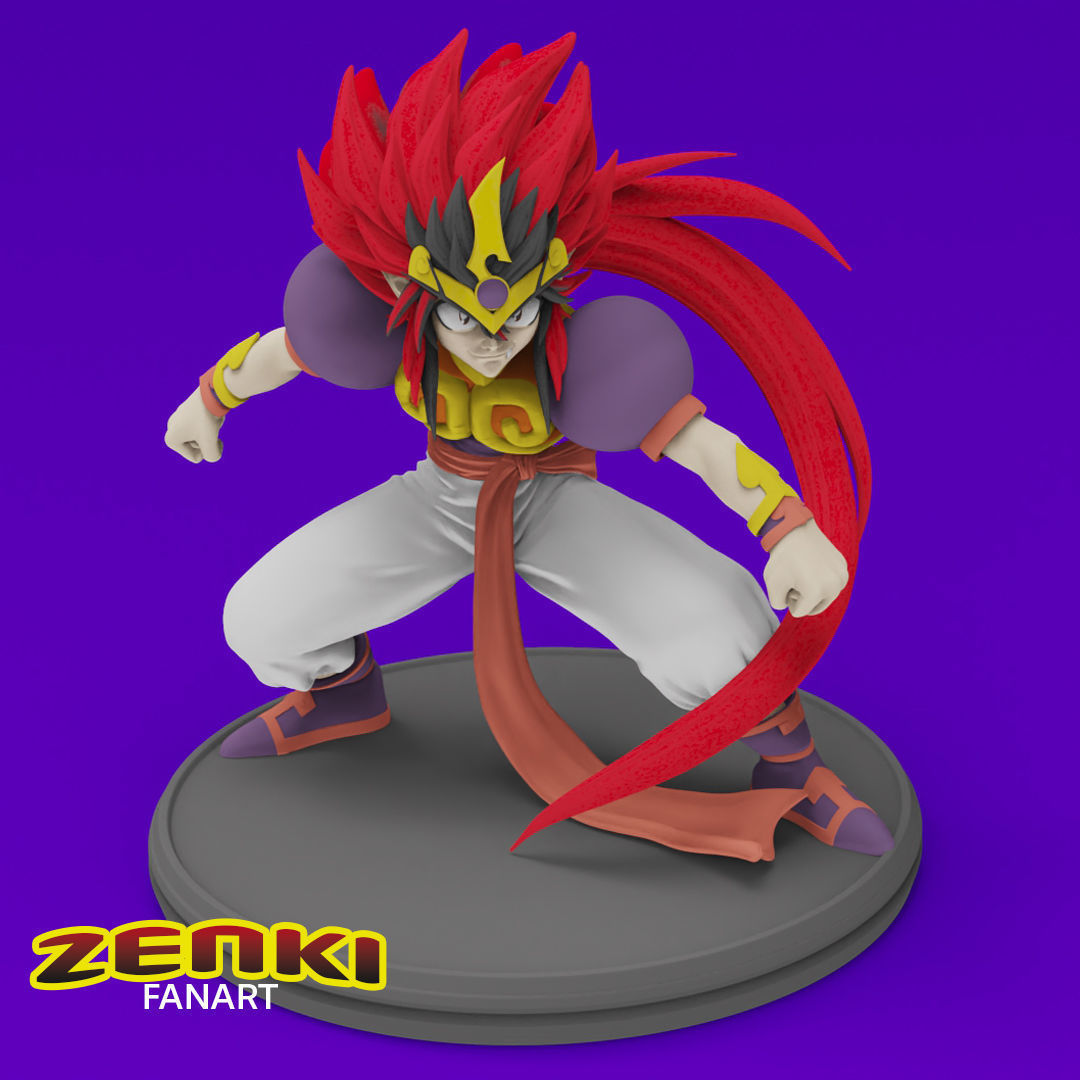 Anime Classics - Zenki kid 3D print model_12