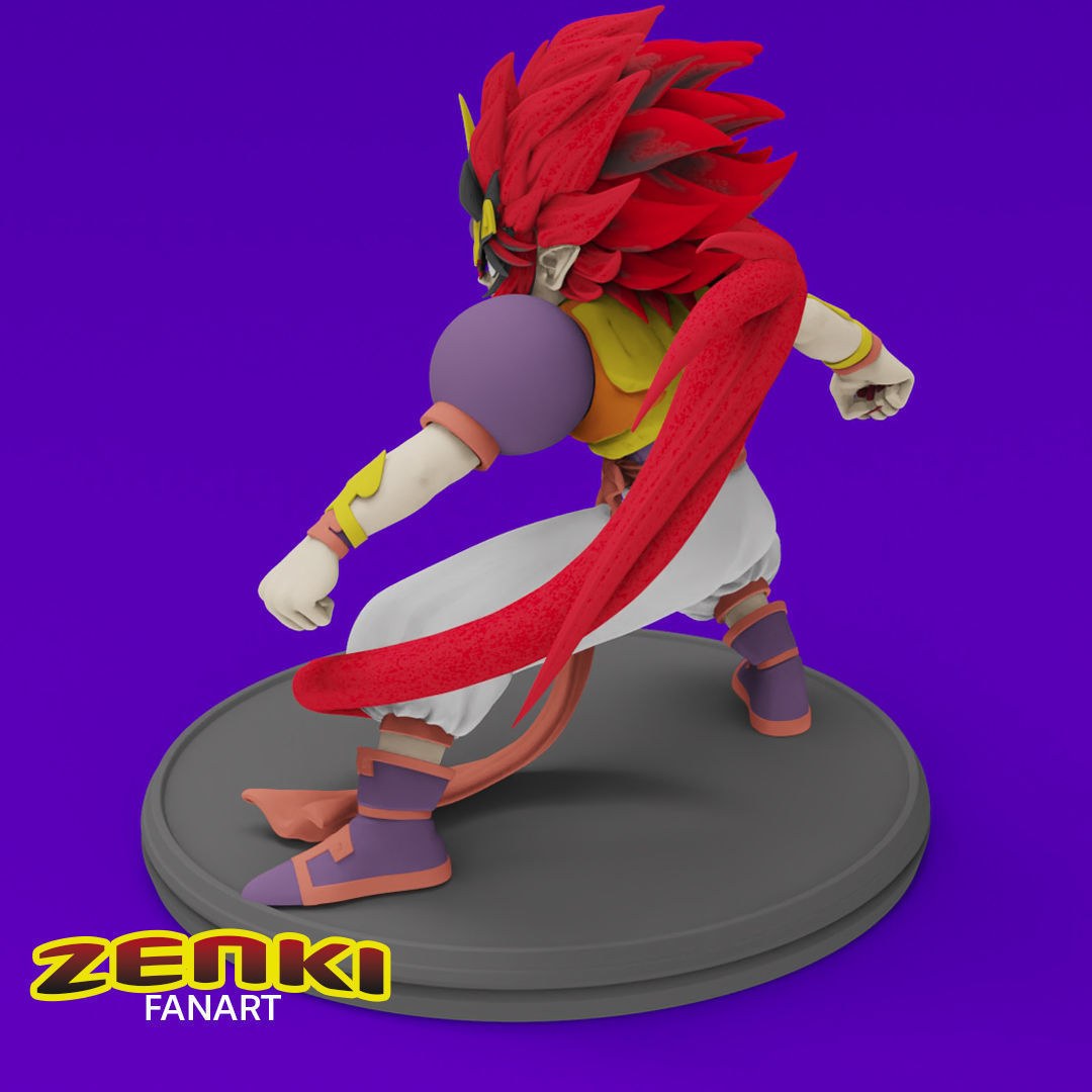 Anime Classics - Zenki kid 3D print model_14