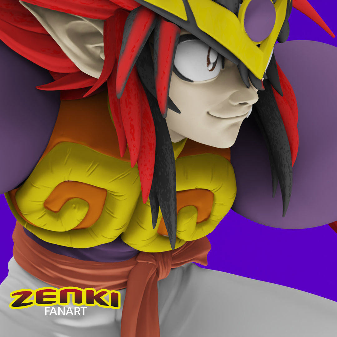 Anime Classics - Zenki kid 3D print model_17