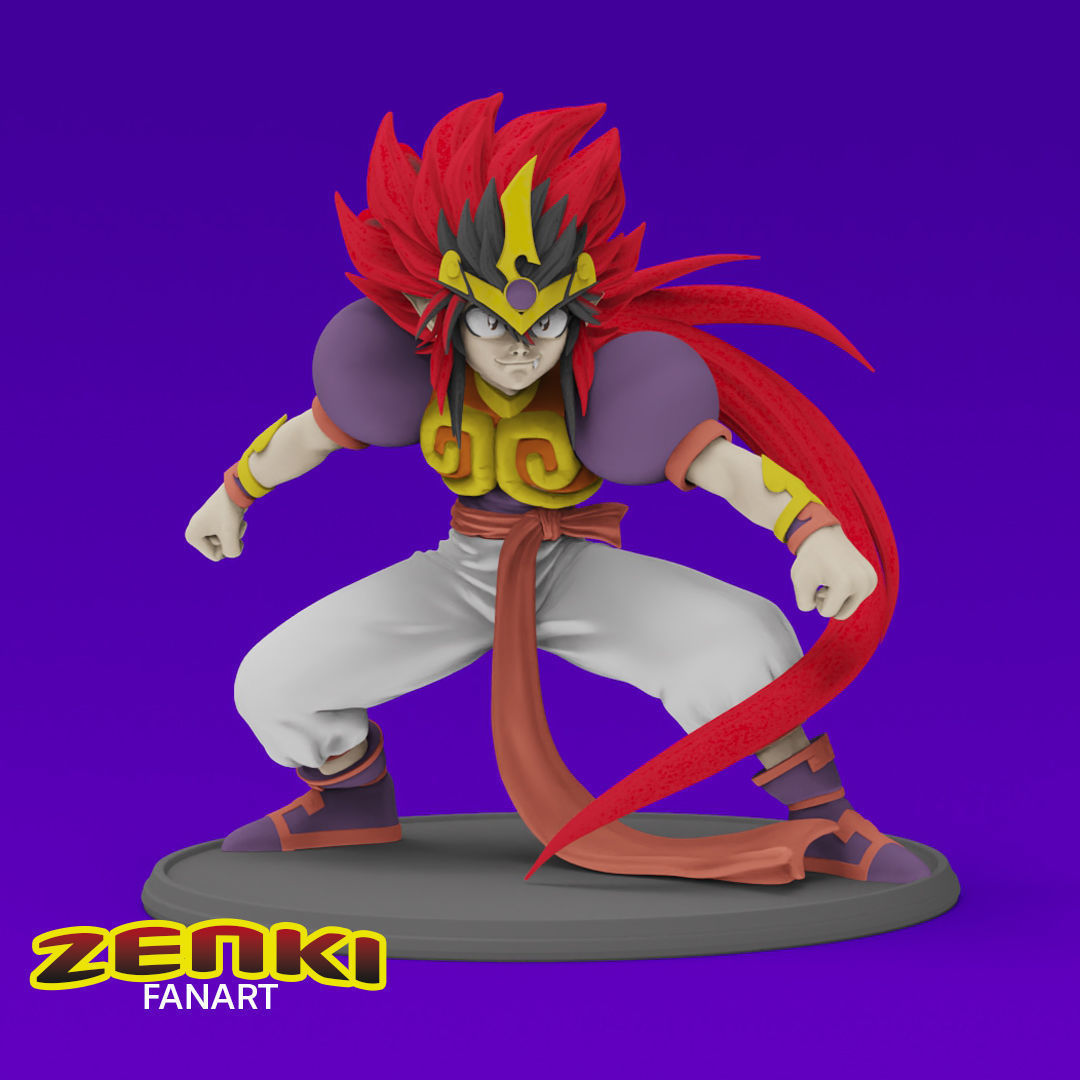 Anime Classics - Zenki kid 3D print model_15