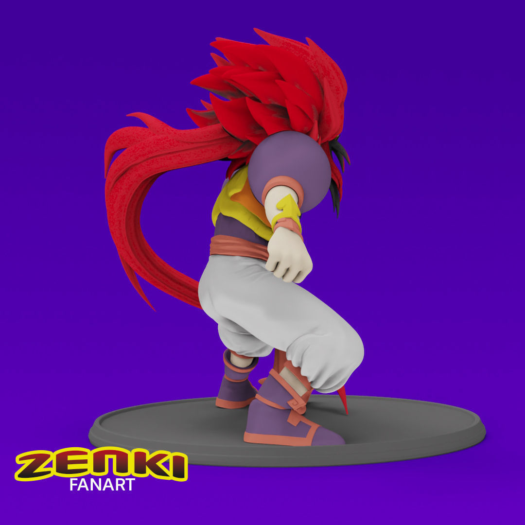 Anime Classics - Zenki kid 3D print model_6
