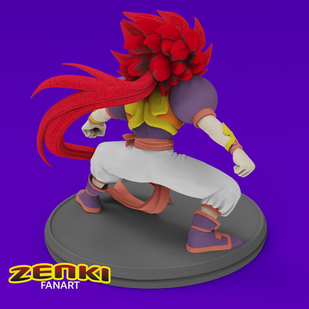 Anime Classics - Zenki kid 3D print model_13
