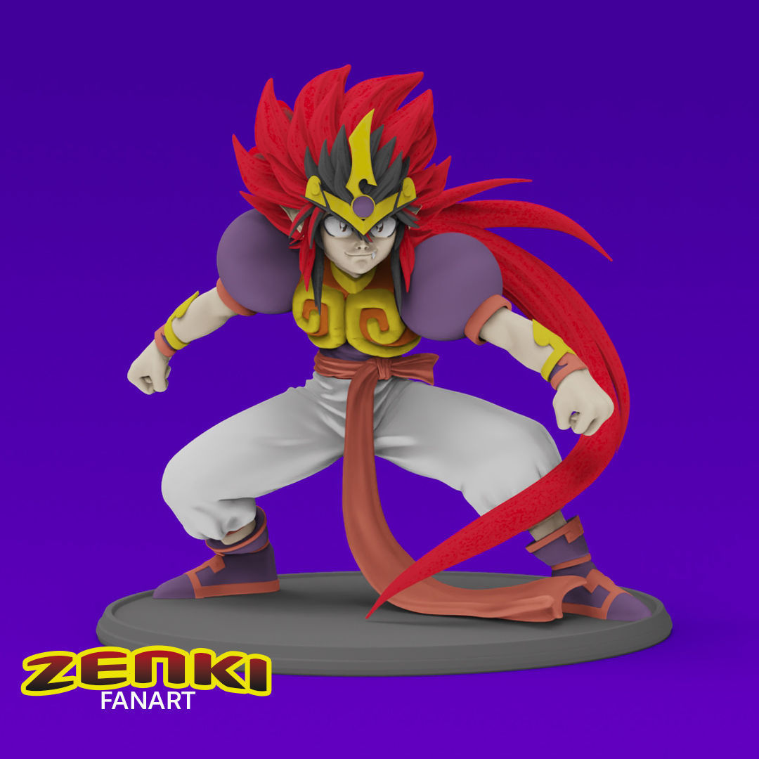 Anime Classics - Zenki kid 3D print model_10