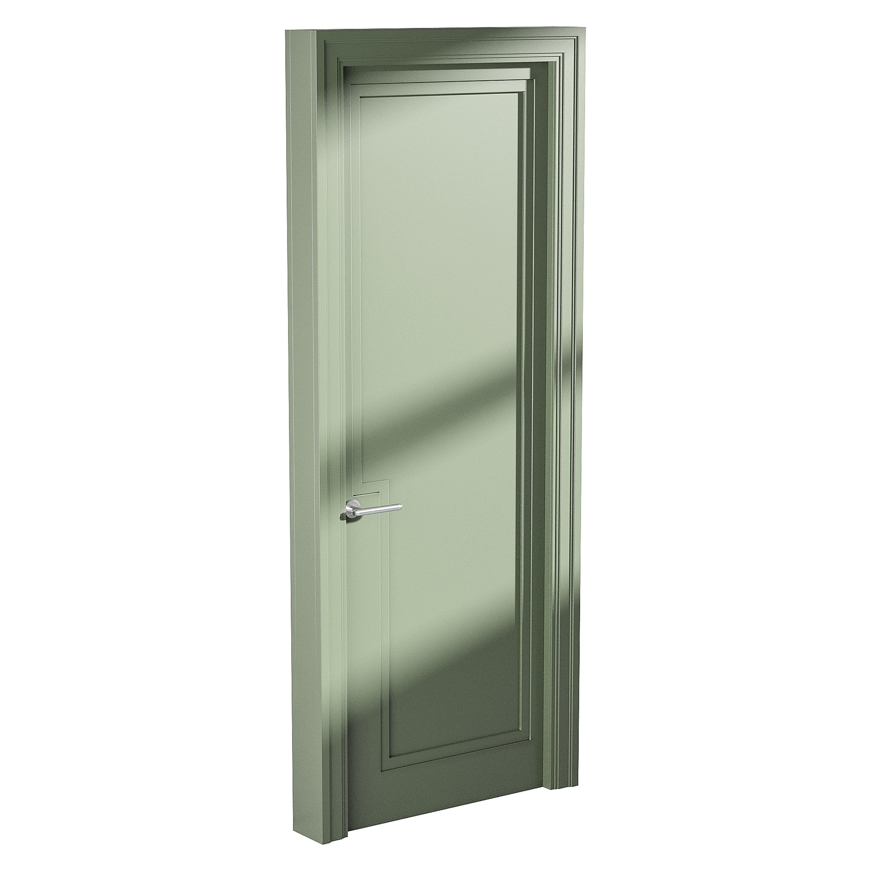 Modern entrance door 52 3D model_10