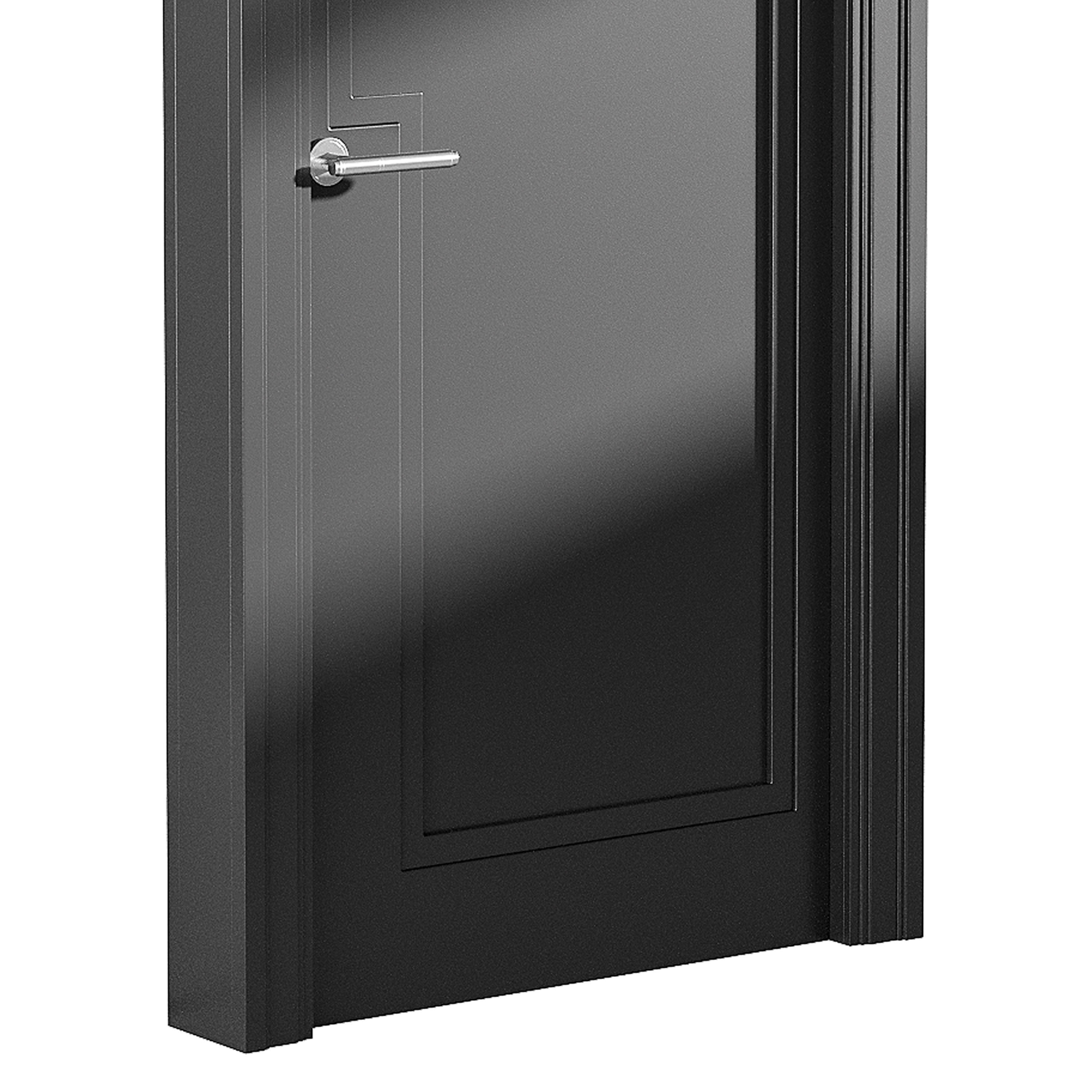 Modern entrance door 52 3D model_9