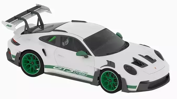 Porsche 911 GT3 RS 27 Carrera Tribute 992 White 2023 