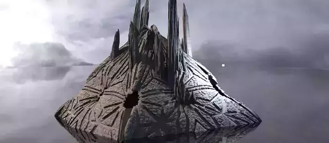 Crystal king fortress rock