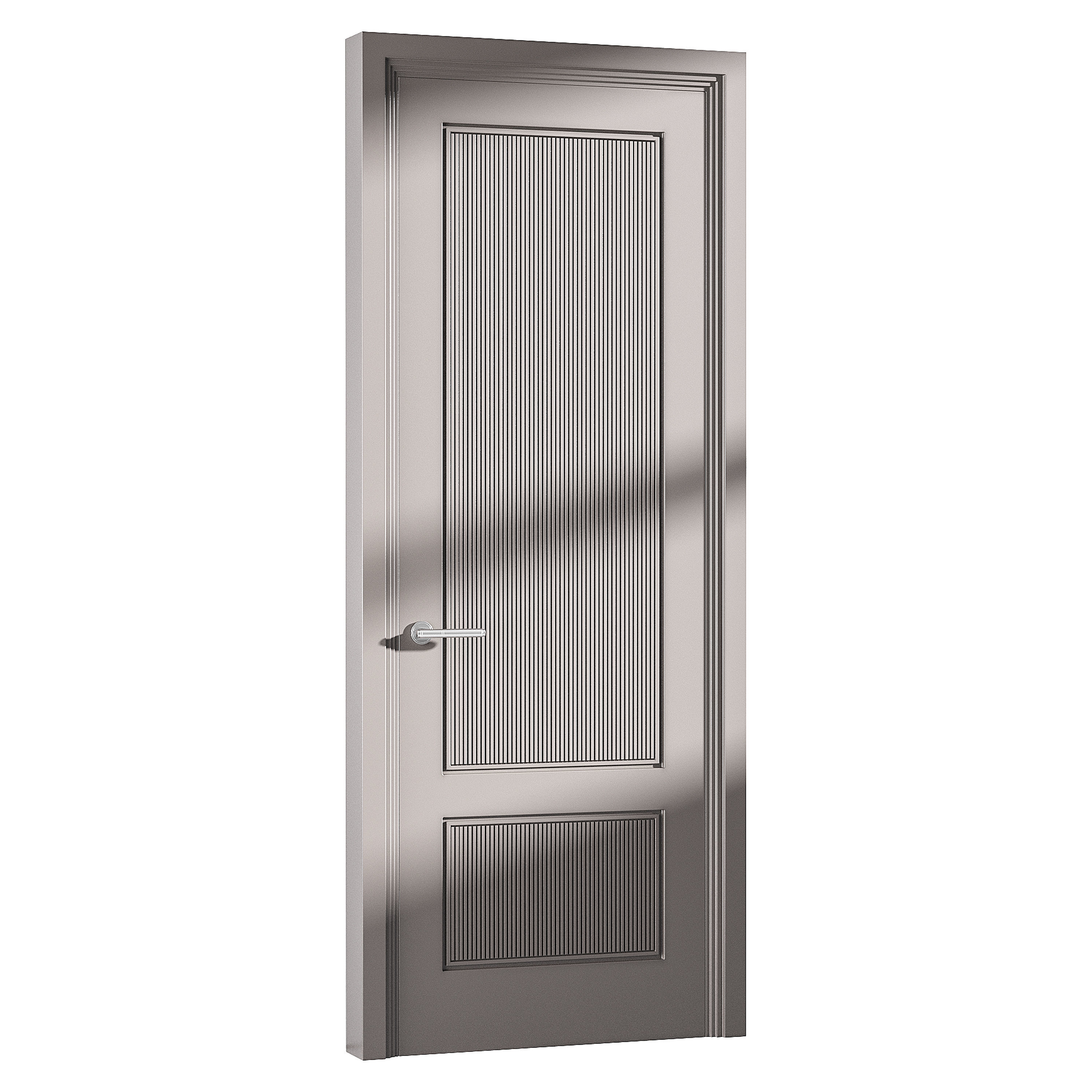 Modern entrance door 55 3D model_10
