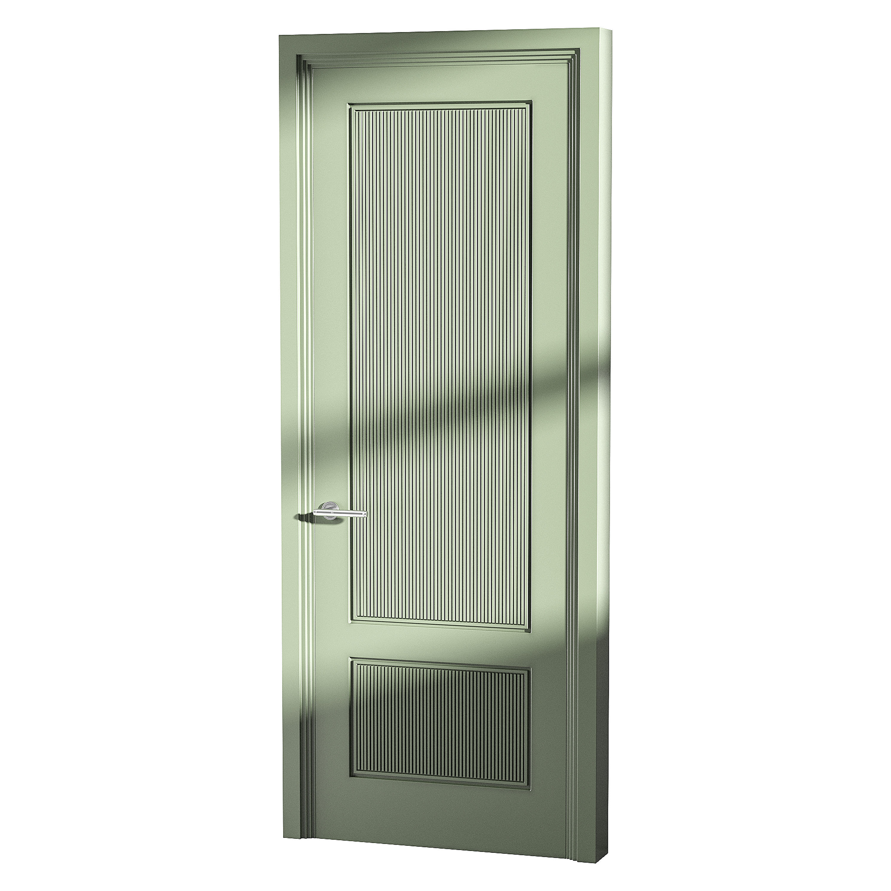 Modern entrance door 55 3D model_12