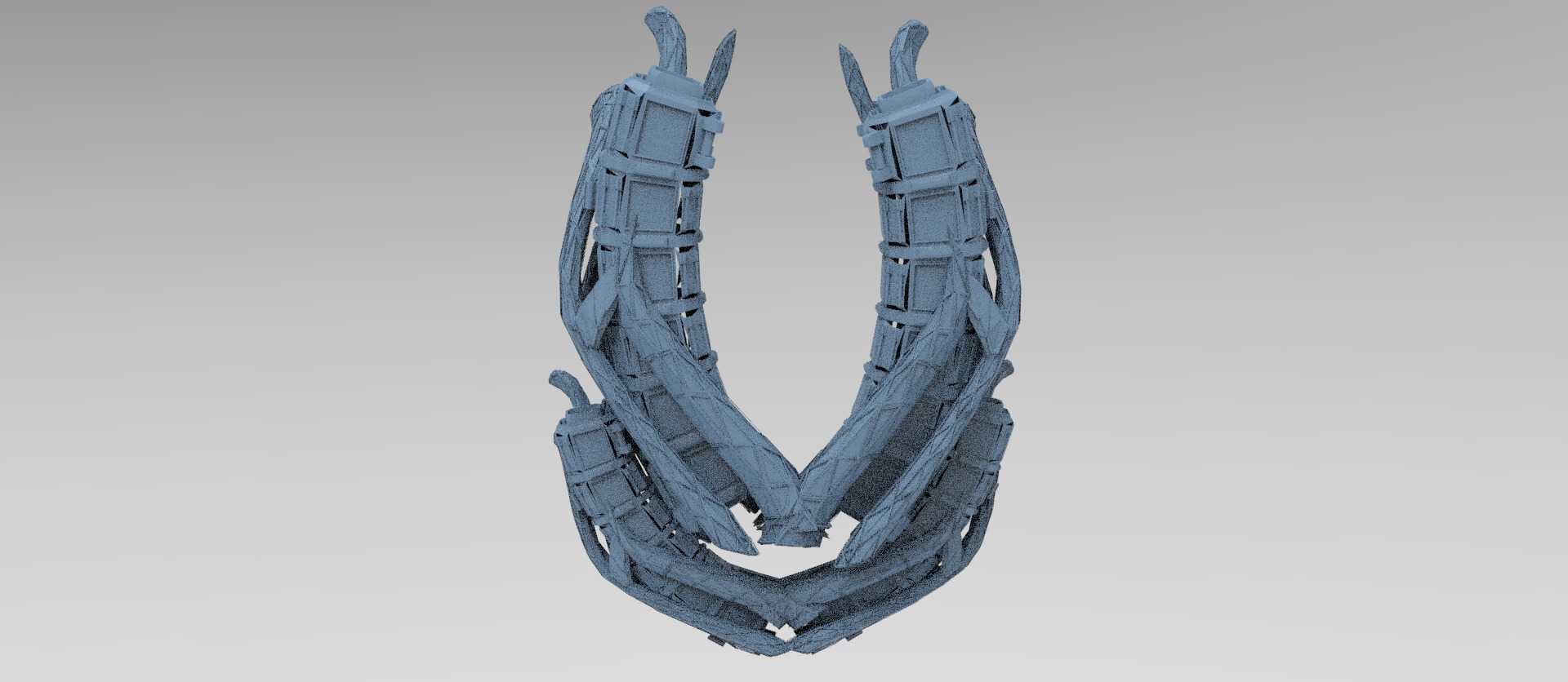 Sci fi Trinity elite tower extended collection  3D model_16