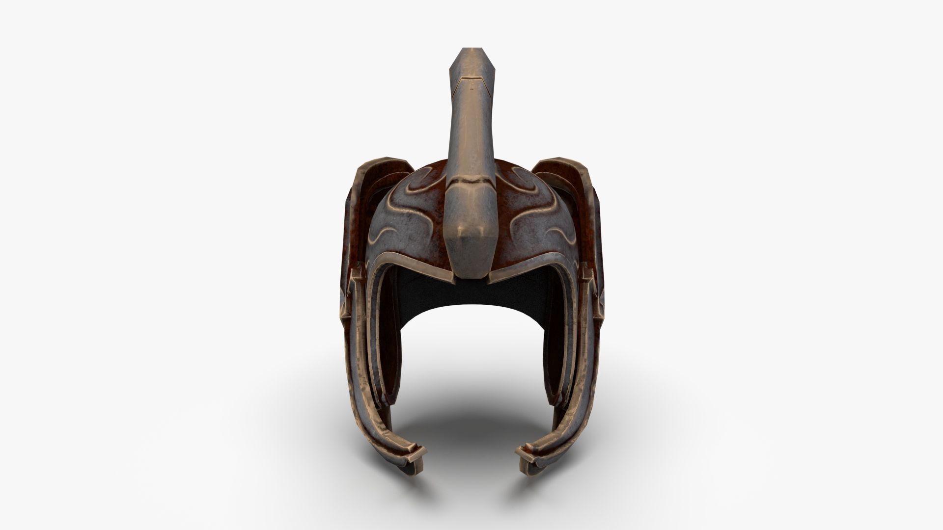 Roman Centurion Helmet Ancient Low-poly 3D model_8