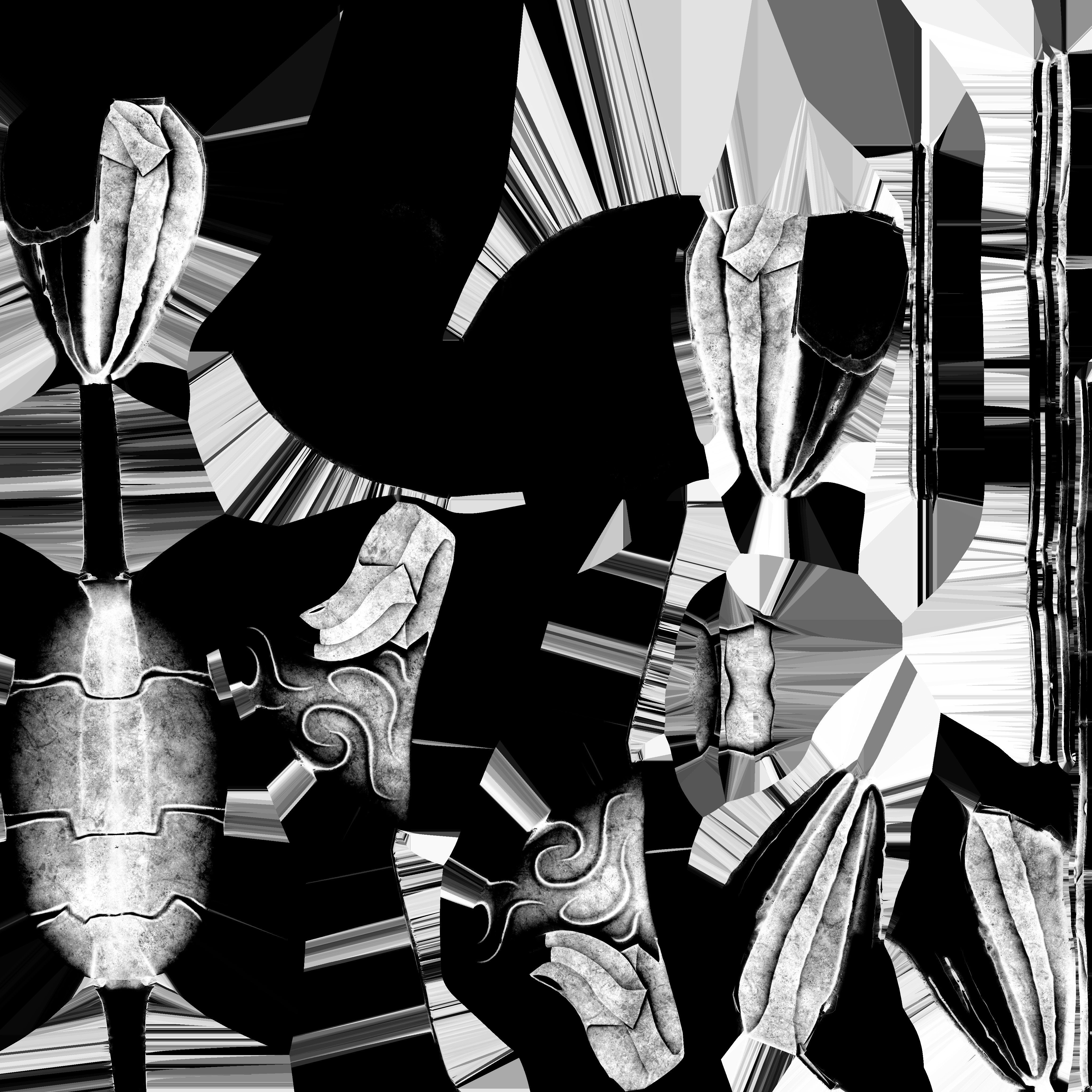 Roman Centurion Helmet Ancient Low-poly 3D model_18